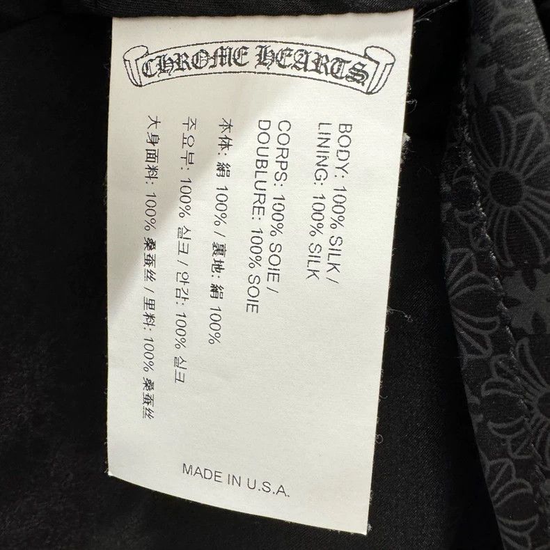 Chrome Hearts Chrome Hearts Black Silk Cami Top-yf Size US L / EU 52-54 / 3 - 2 Thumbnail