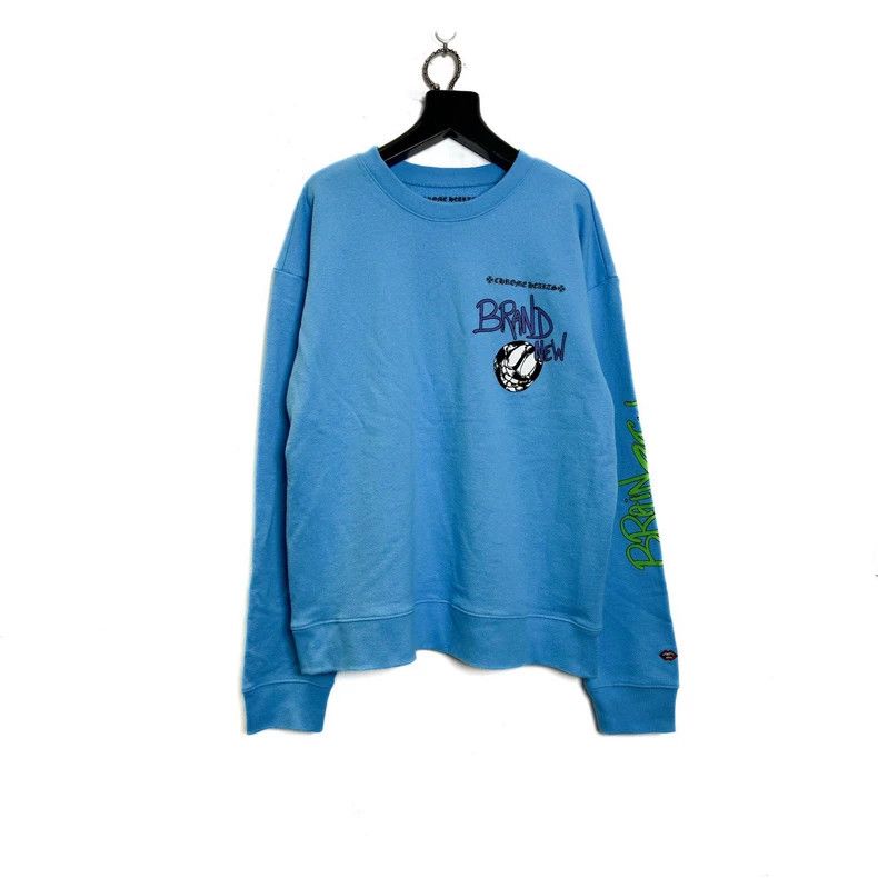 Chrome Hearts Chrome Hearts Matty Boy Blue Cartoon Sweatshirt-yf Size US L / EU 52-54 / 3 - 2 Thumbnail