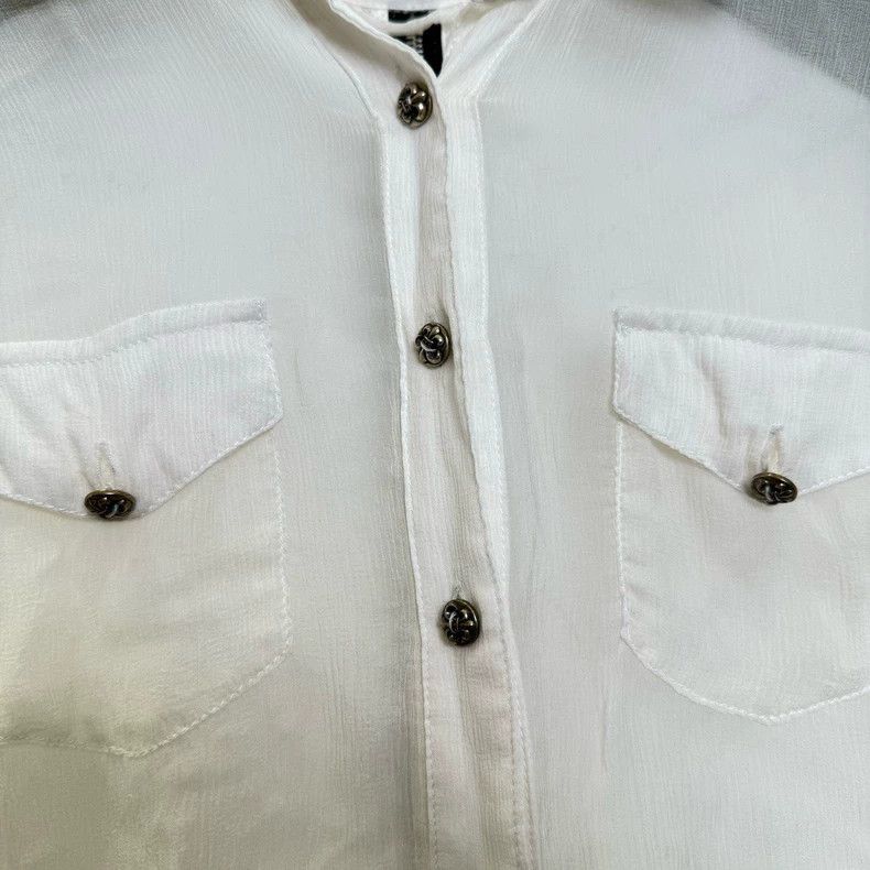 Chrome Hearts Chrome Hearts Silk Sheer Cross Shirt-yf Size US L / EU 52-54 / 3 - 3 Thumbnail