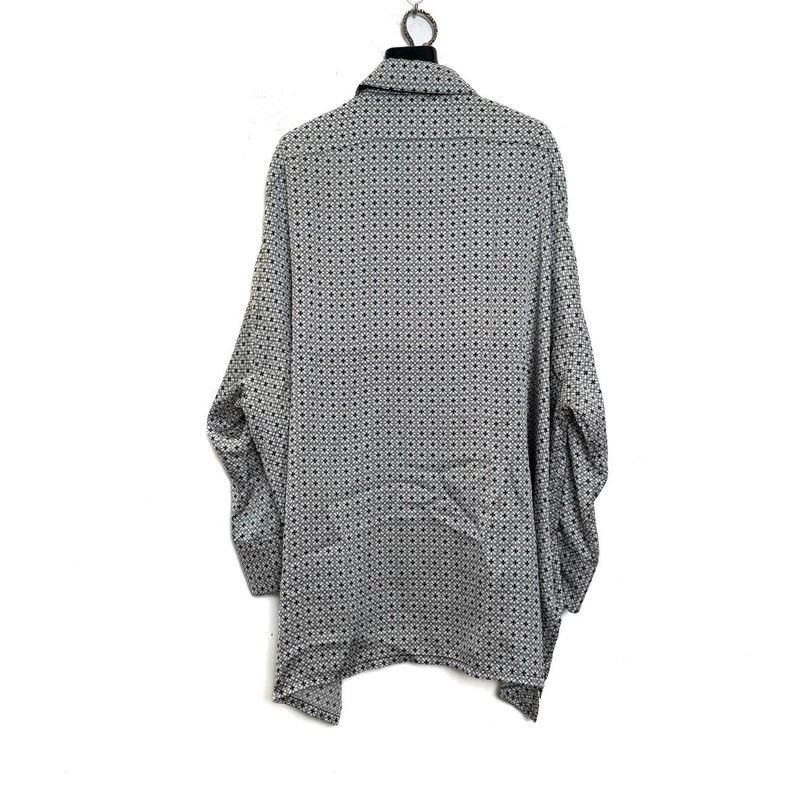 Chrome Hearts ChromeHearts Silk Cross Pattern Long Sleeve Shirt-yf Size US M / EU 48-50 / 2 - 2 Thumbnail