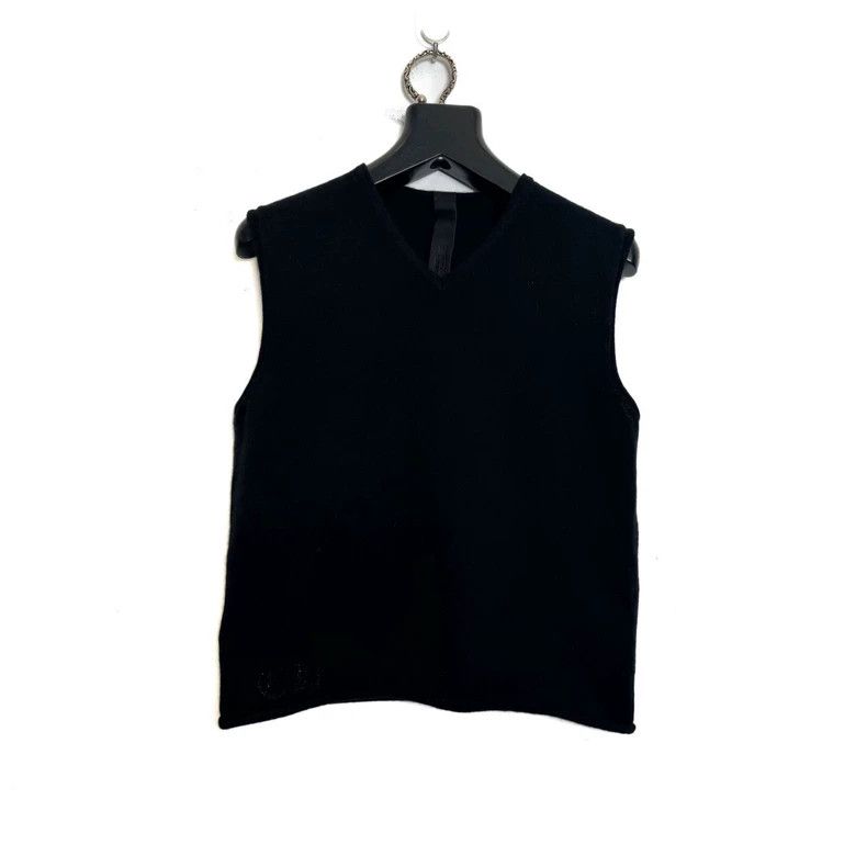 Chrome Hearts Chrome Hearts Black Knit Vest with Design-yf Size US XS / EU 42 / 0 - 2 Thumbnail