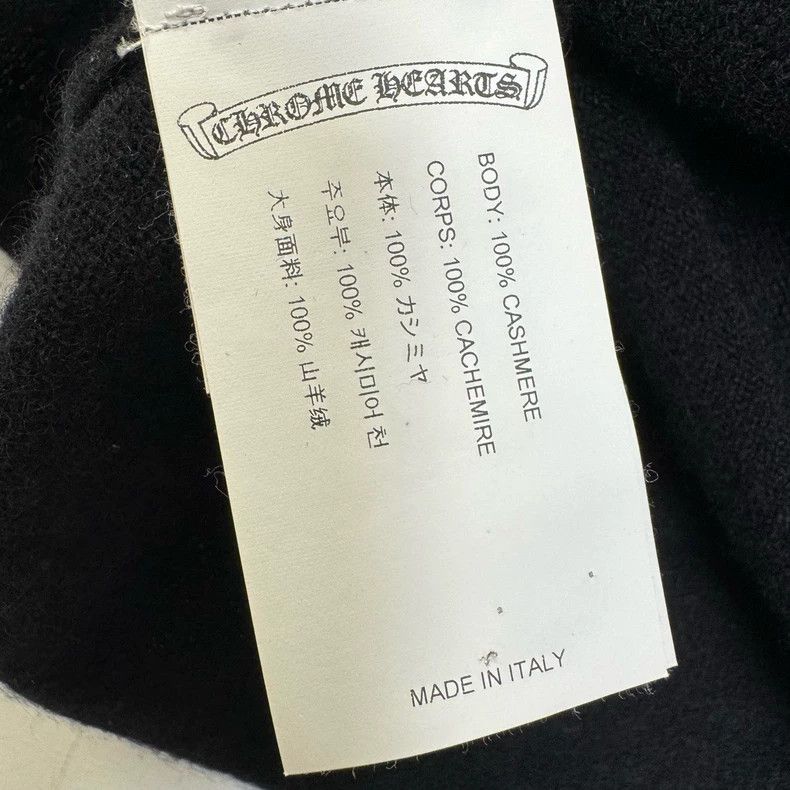 Chrome Hearts Chrome Hearts Black Knit Vest with Design-yf Size US XS / EU 42 / 0 - 4 Thumbnail