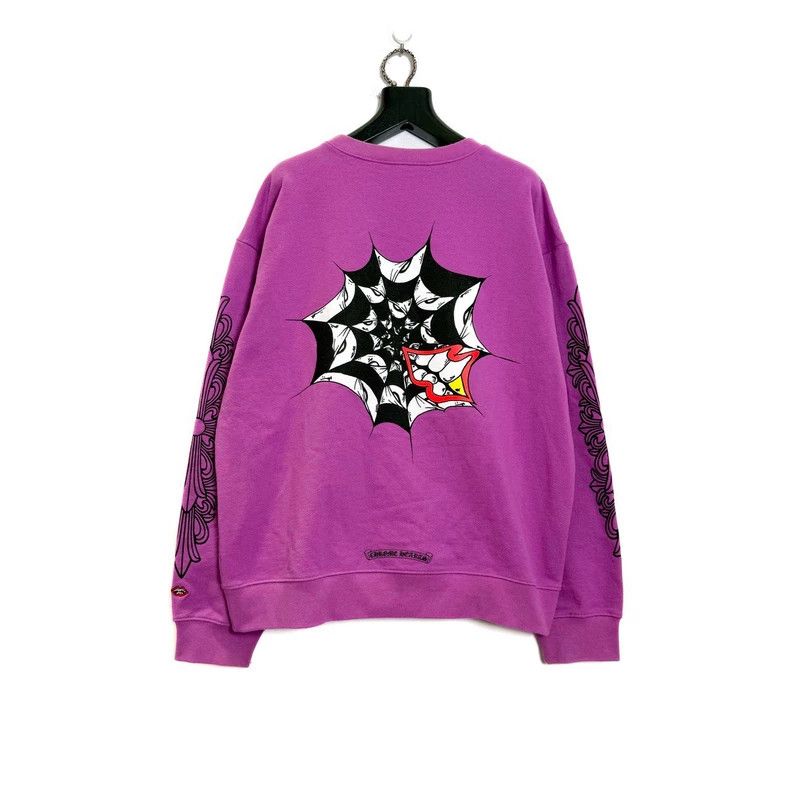 Chrome Hearts Chrome Hearts Matty Boy Purple Sweatshirt-yf Size US XL / EU 56 / 4 - 2 Thumbnail