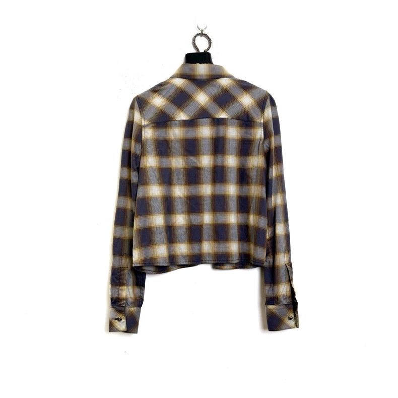 Chrome Hearts Chrome Hearts Plaid Long Sleeve Shirt-yf Size US M / EU 48-50 / 2 - 2 Thumbnail