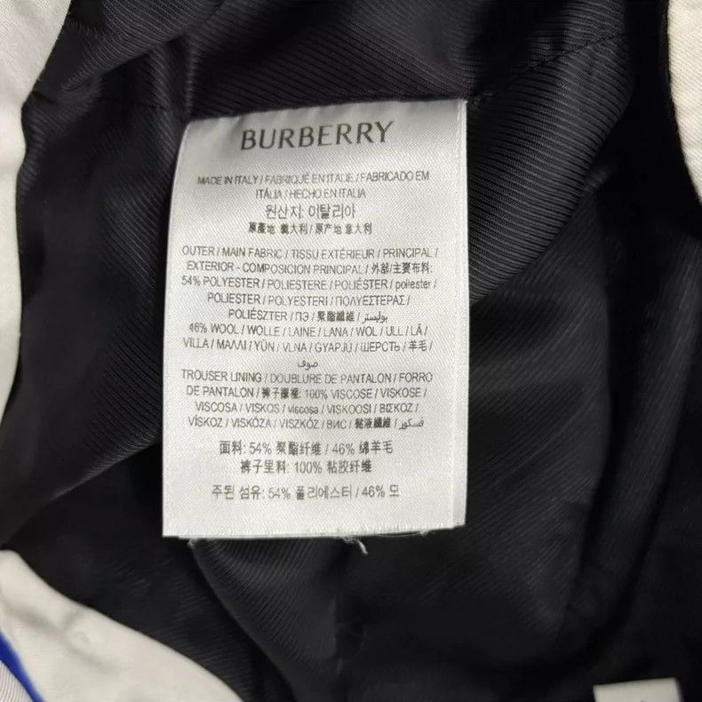 Burberry Burberry Wool Casual Long Pants Size 44-yf Size US 44 / EU 60 - 4 Thumbnail