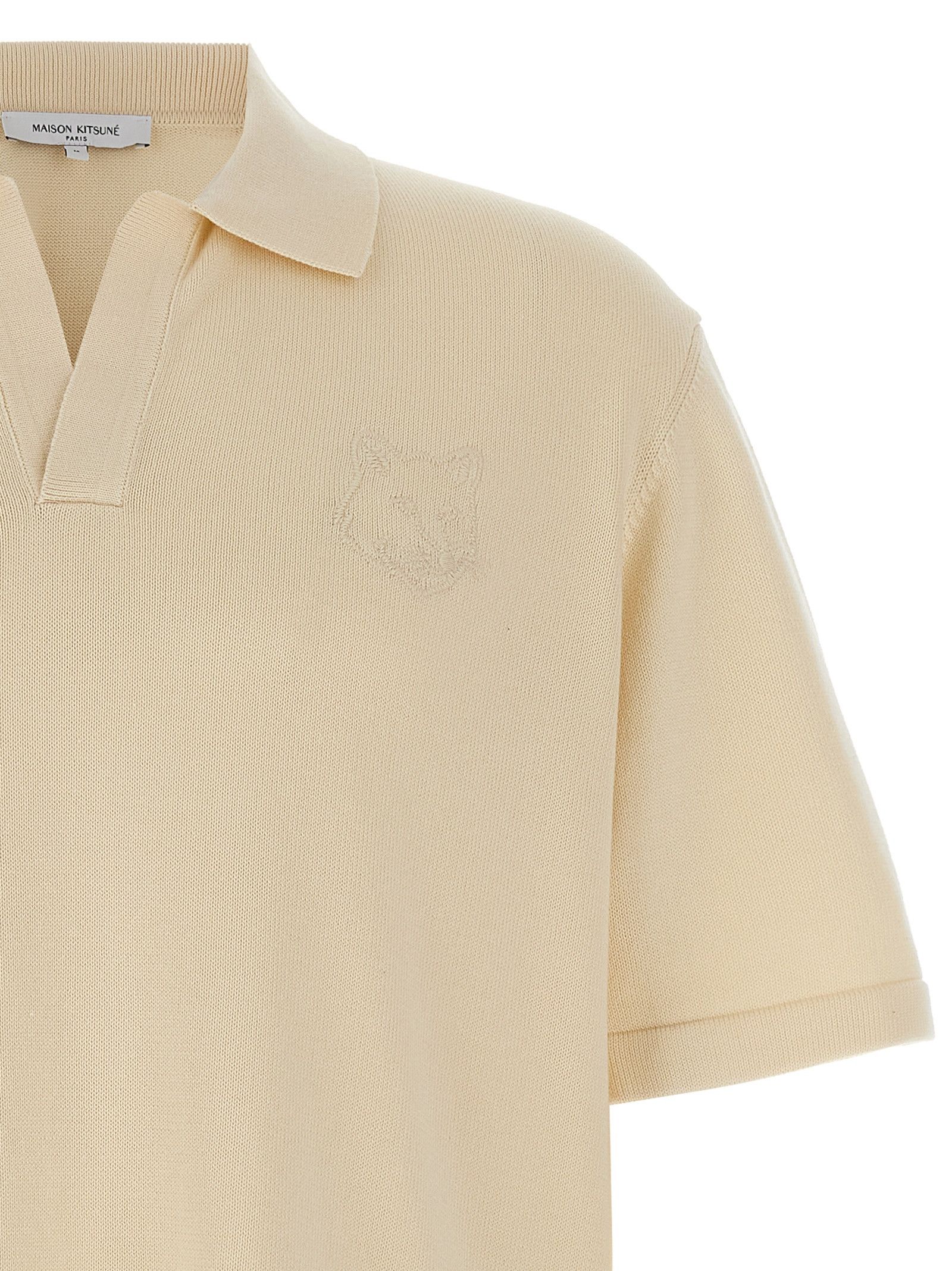 Maison Kitsune 'Bold Fox Head' Polo Shirt Size US S / EU 44-46 / 1 - 3 Thumbnail