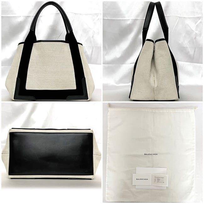 Balenciaga BALENCIAGA Tote Bag Neutrals Cotton Size ONE SIZE - 2 Thumbnail