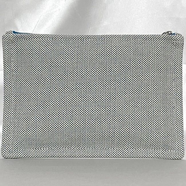 Hermes HERMES Clutch Bag Neutrals Cotton Size ONE SIZE - 3 Thumbnail