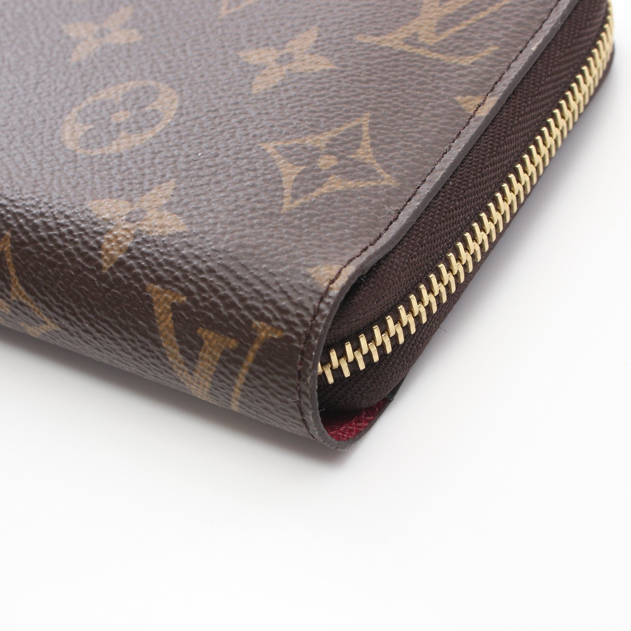 Louis Vuitton Louis Vuitton Zippy Wallet Monogram Fuchsia Round Zipper Long Brown Pink Purple Size ONE SIZE - 7 Thumbnail