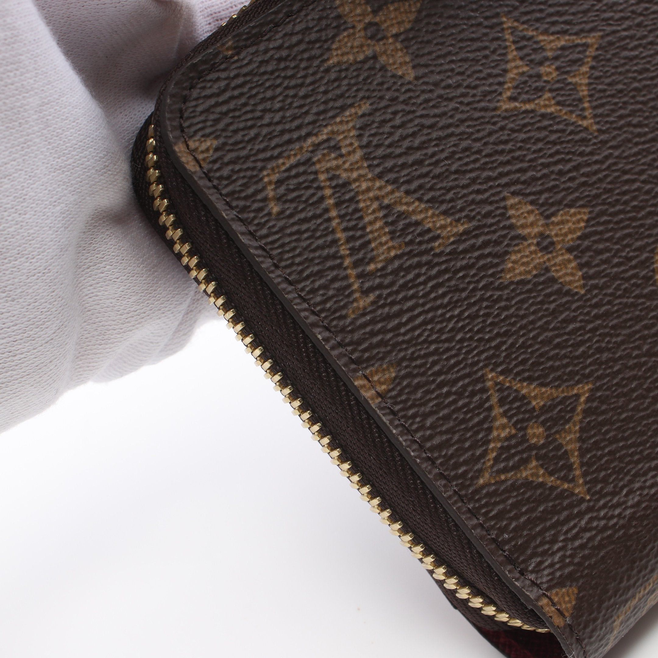 Louis Vuitton Louis Vuitton Zippy Wallet Monogram Fuchsia Round Zipper Long Brown Pink Purple Size ONE SIZE - 8 Thumbnail