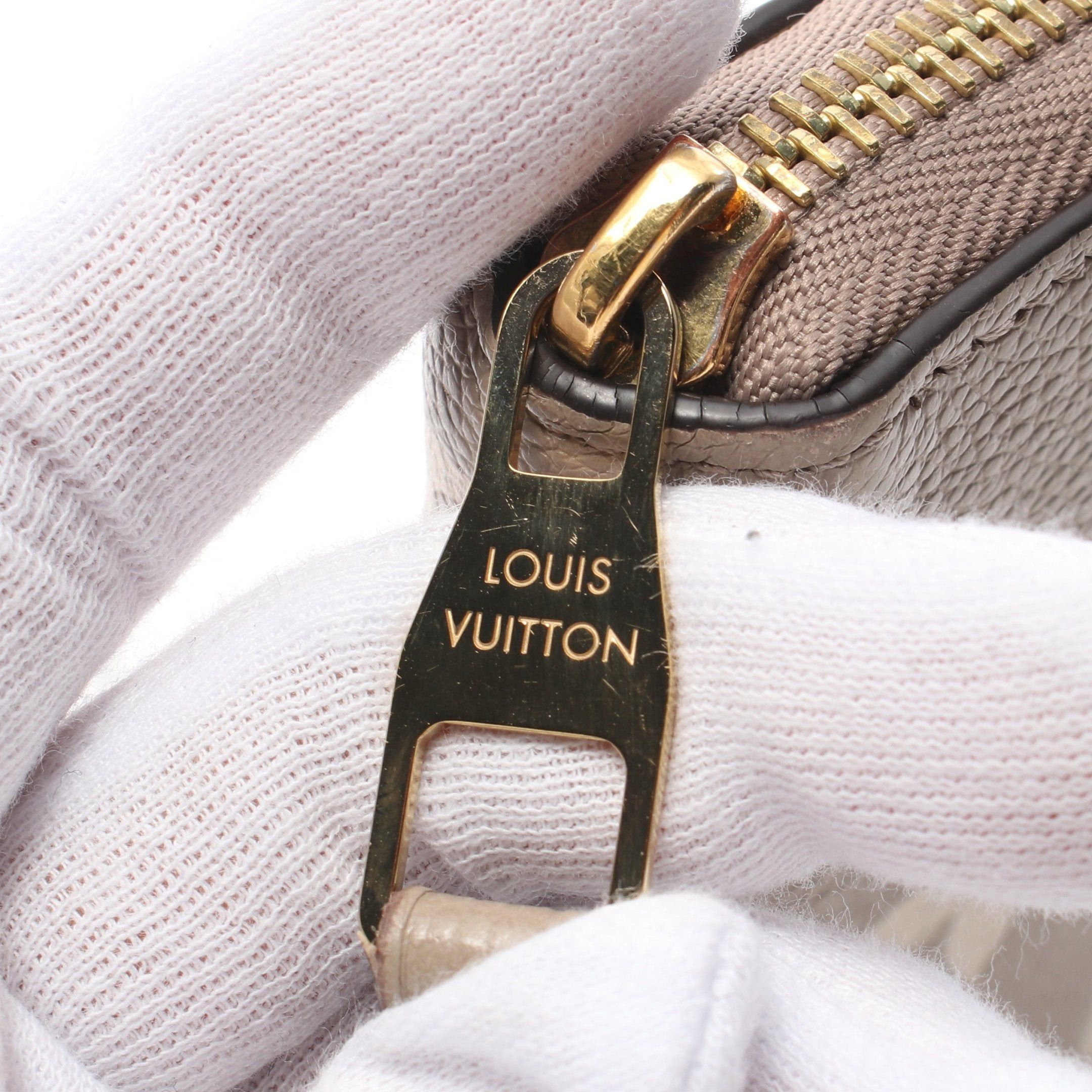 Louis Vuitton Louis Vuitton Zippy Wallet Bicolor Monogram Empreinte Tourterelle Claim Round Zipper Long Leather Gray Beige Ivory Size ONE SIZE - 10 Thumbnail