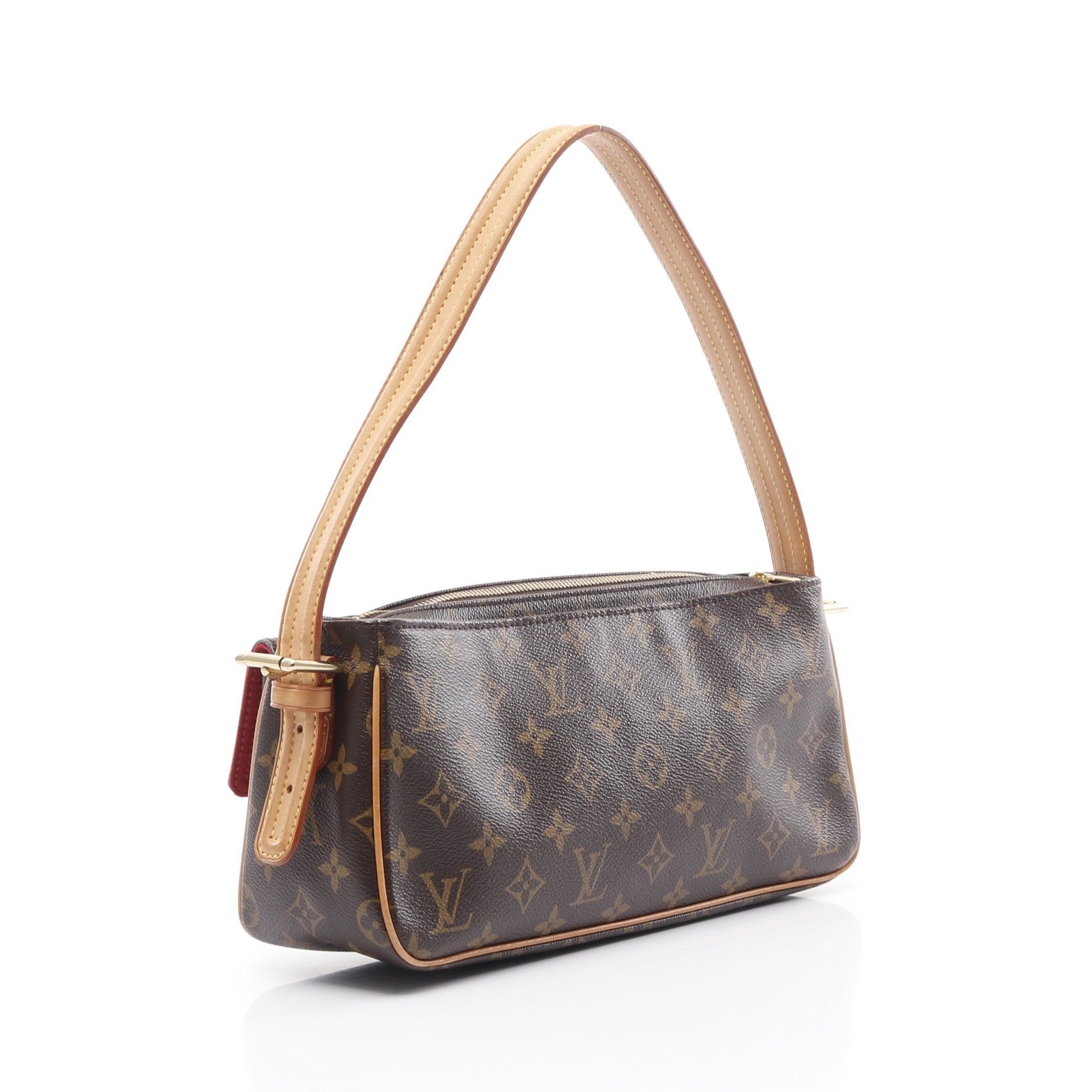 Louis Vuitton Louis Vuitton Vivacite Mm Monogram Shoulder Bag Leather Brown Size ONE SIZE - 2 Thumbnail