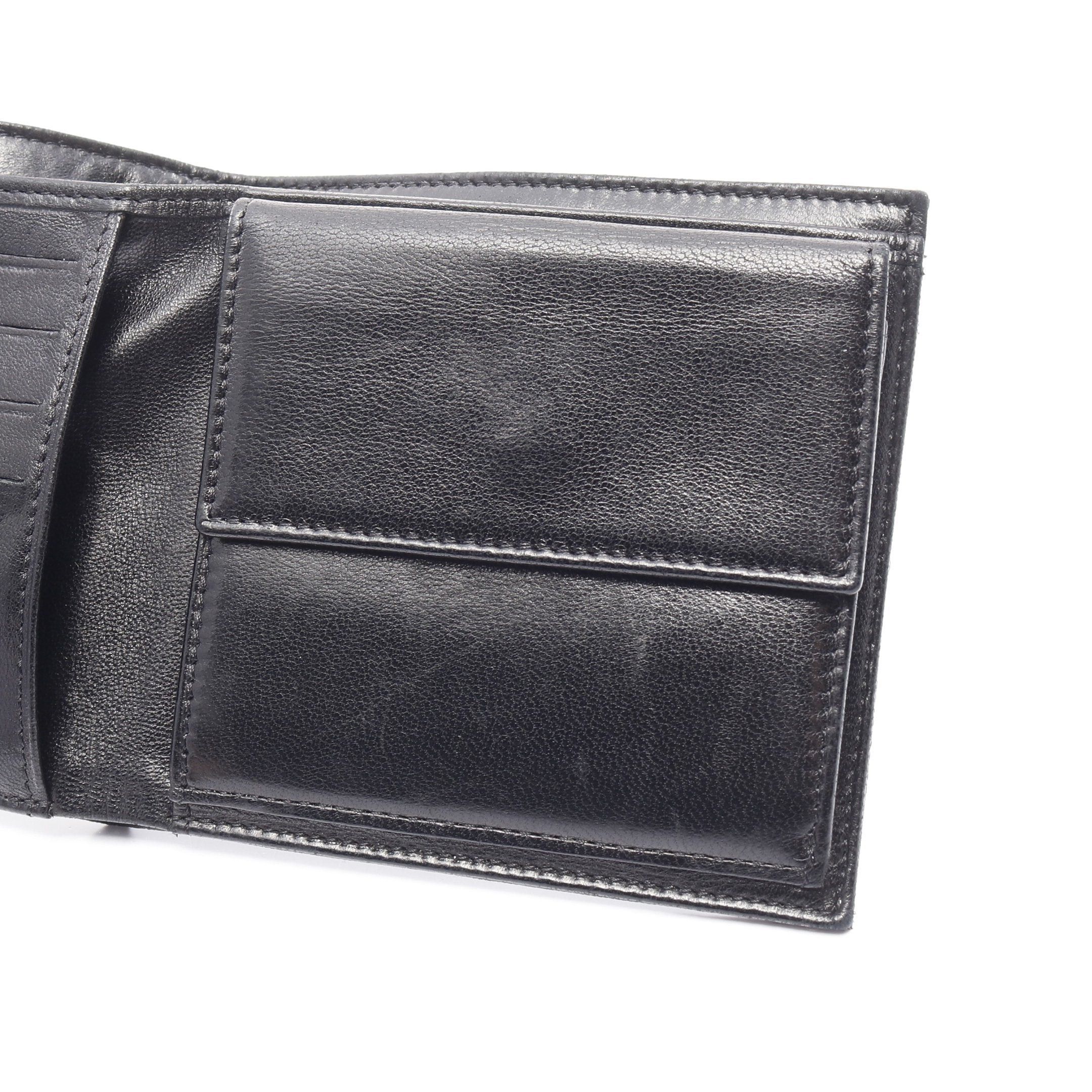 Chanel Chanel New Travel Line Bi-Fold Wallet Nylon Canvas Leather Black Silver Hardware Size ONE SIZE - 7 Thumbnail