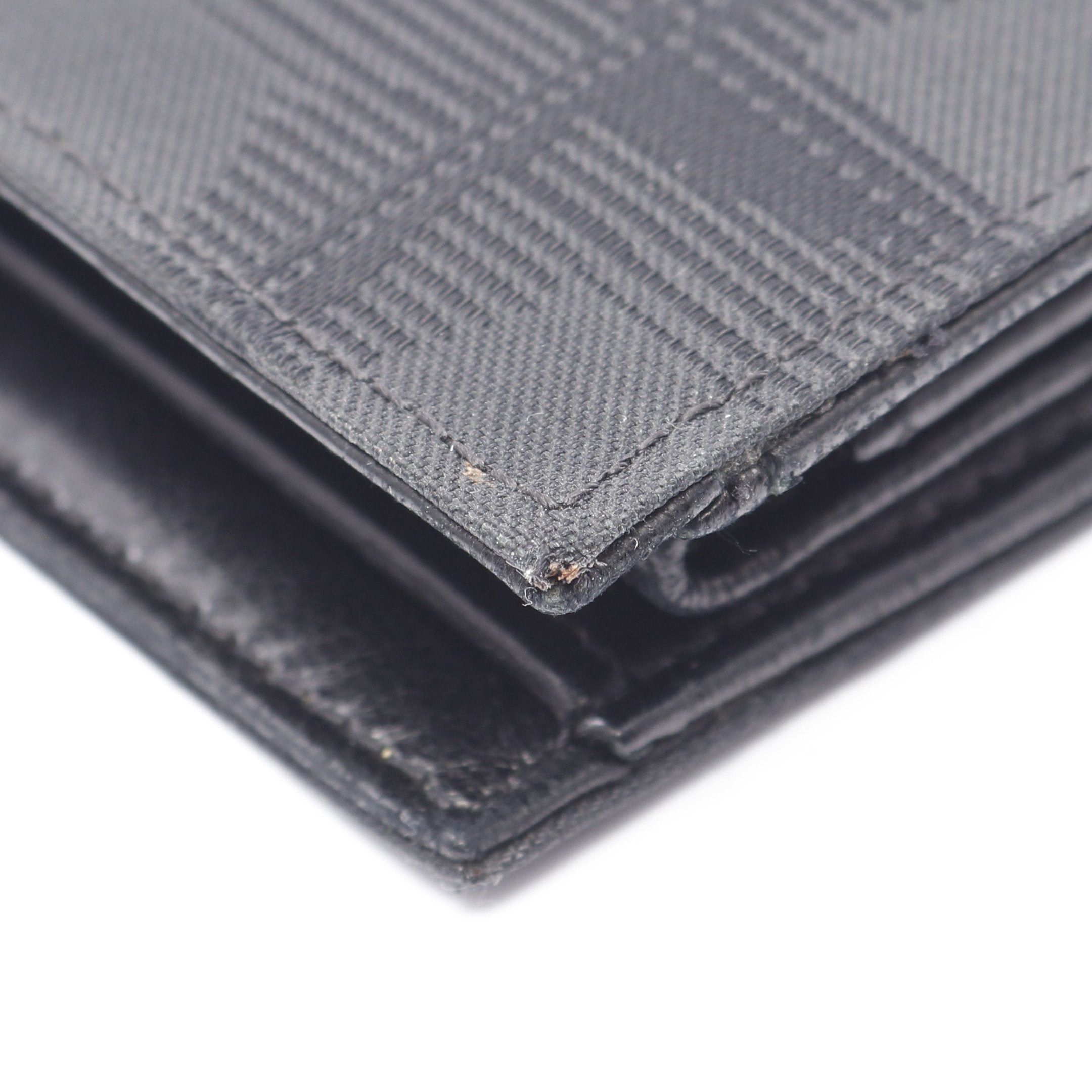 Chanel Chanel New Travel Line Bi-Fold Wallet Nylon Canvas Leather Black Silver Hardware Size ONE SIZE - 9 Thumbnail