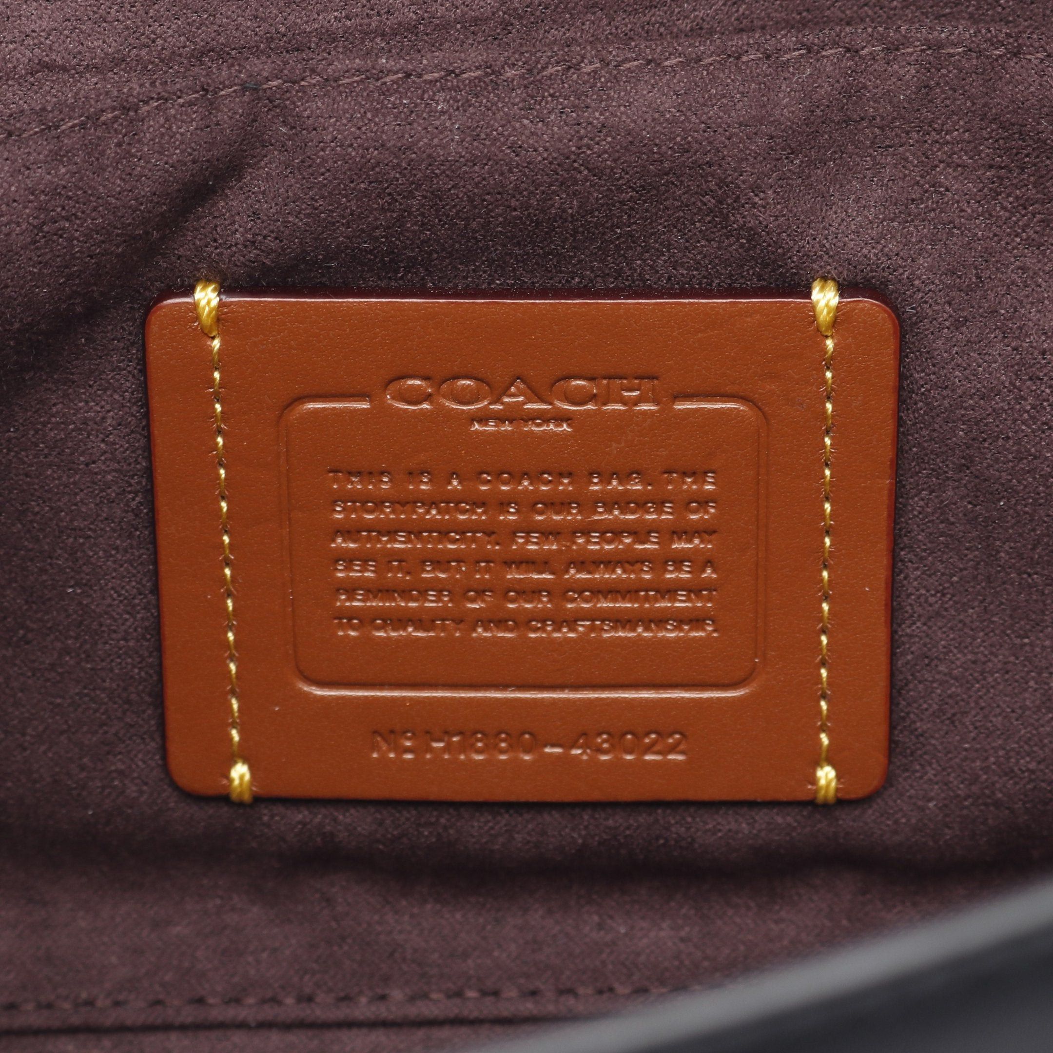 Coach Coach Shoulder Bag Chain Leather Black Size ONE SIZE - 4 Thumbnail