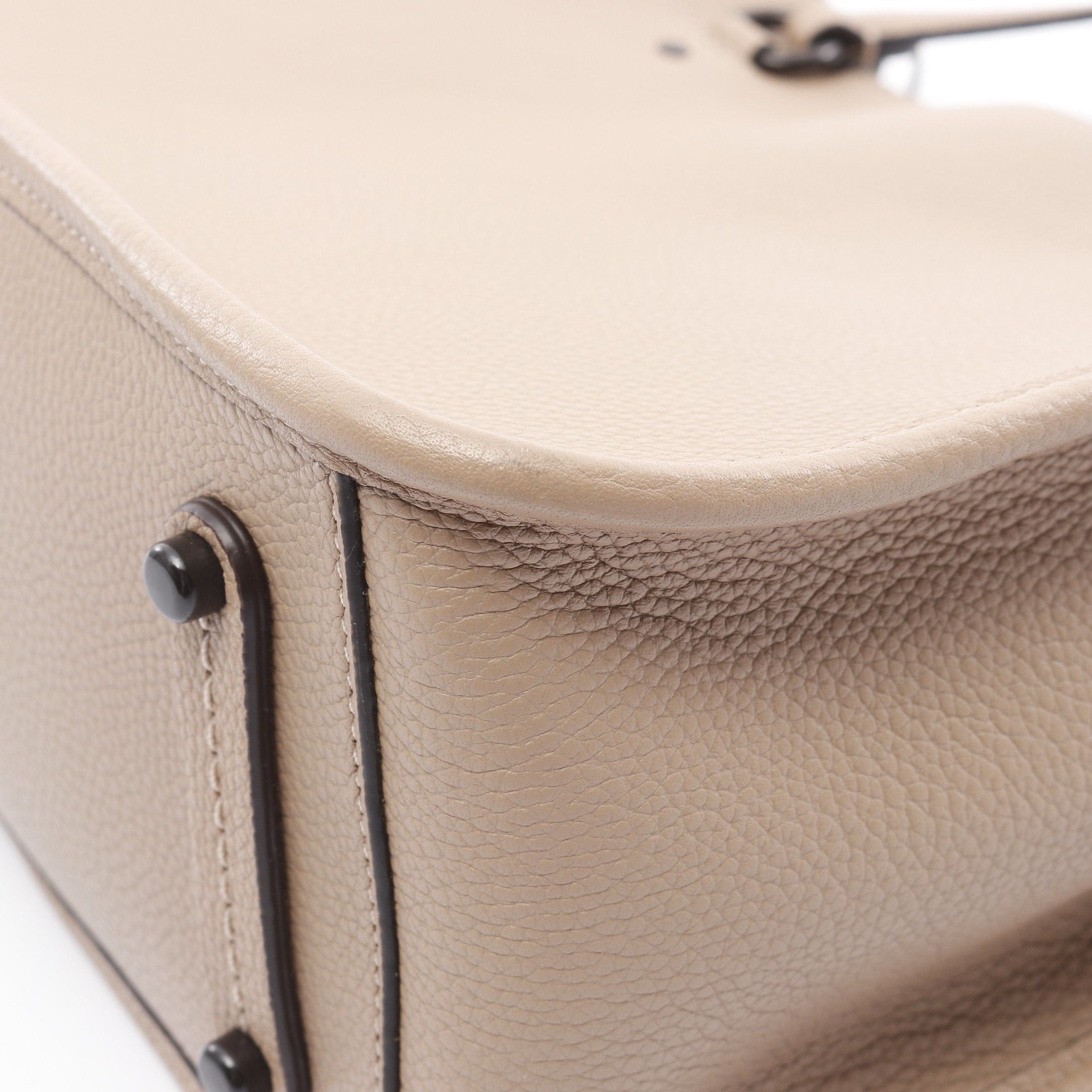 Coach Coach Tyler Carryall 28 Handbag Leather Beige Size ONE SIZE - 6 Thumbnail