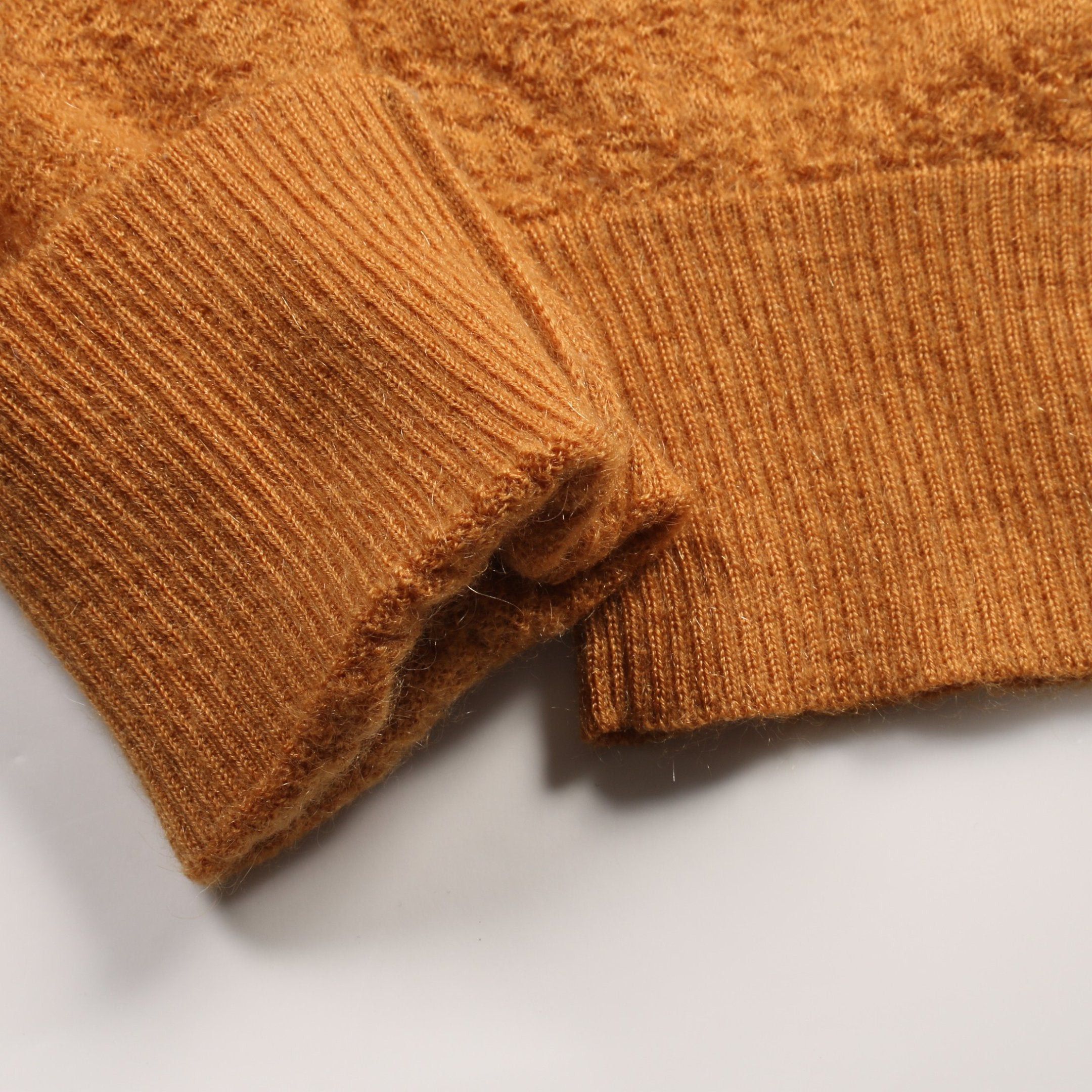 Chanel Chanel With Pearl Sweater Knit Crew Neck Mohair Cashmere Orange 14B Size ONE SIZE - 8 Thumbnail