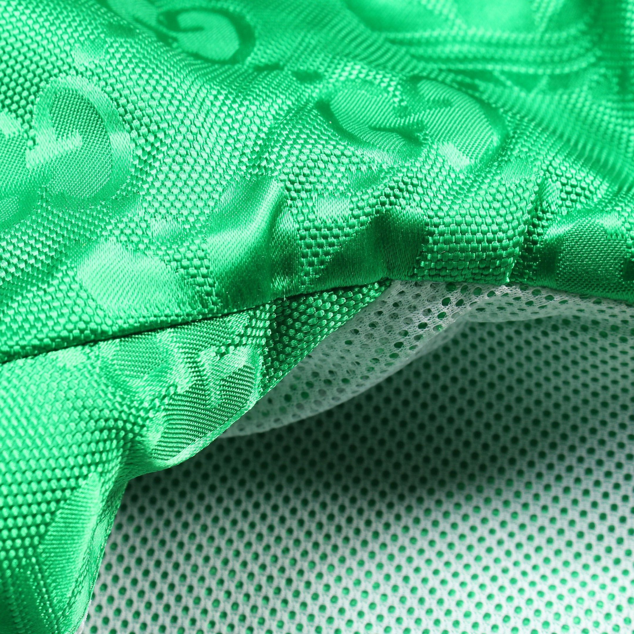 Gucci Gucci Gucci * Adidas Nylon Jacket Logo Pattern Green Hooded Size ONE SIZE - 7 Thumbnail