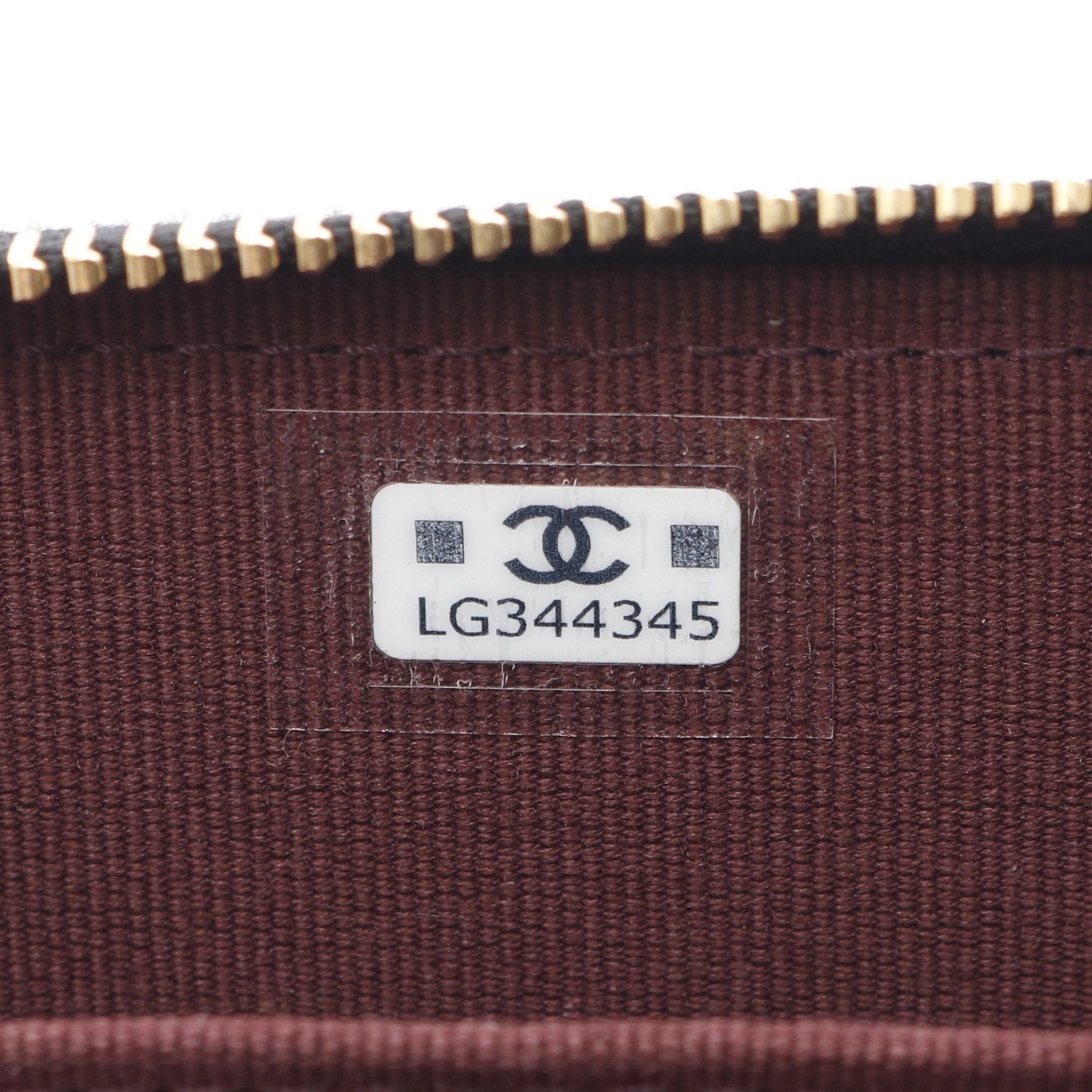 Chanel Chanel Classic Zip Coin Purse Matelasse Caviar Skin Black Gold Hardware Size ONE SIZE - 5 Thumbnail