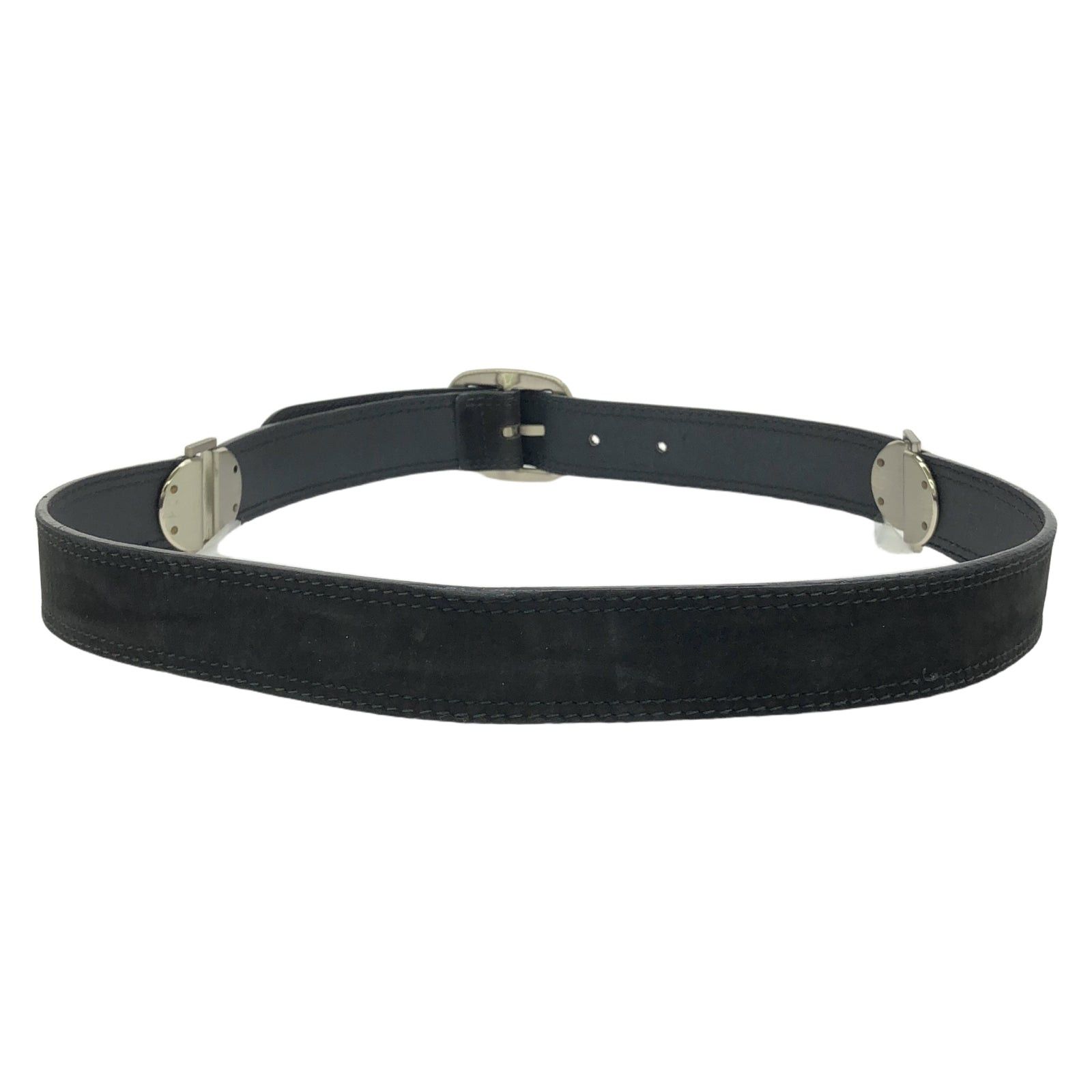 Versace Versace Belt Suede Brown Size ONE SIZE - 3 Thumbnail