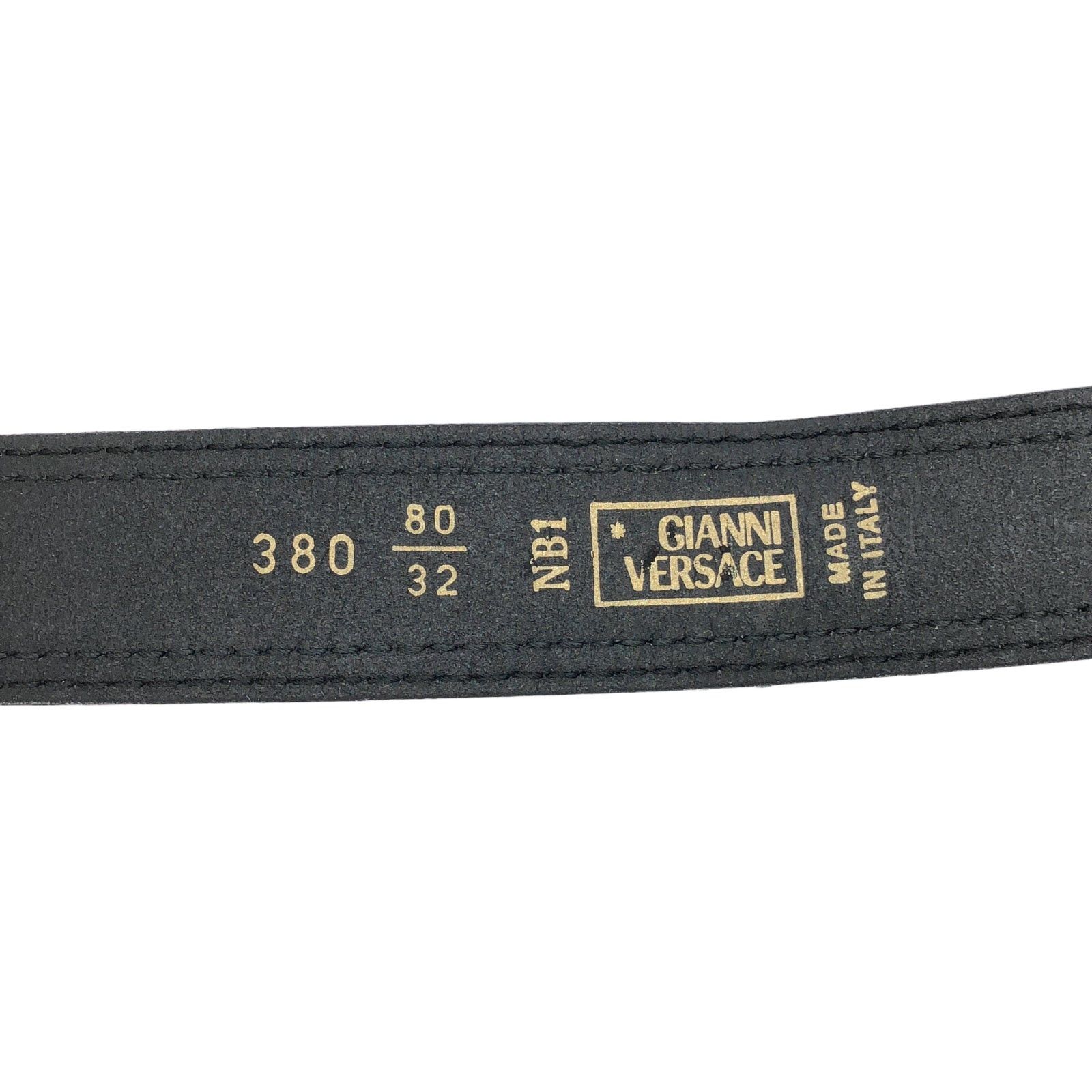 Versace Versace Belt Suede Brown Size ONE SIZE - 7 Thumbnail
