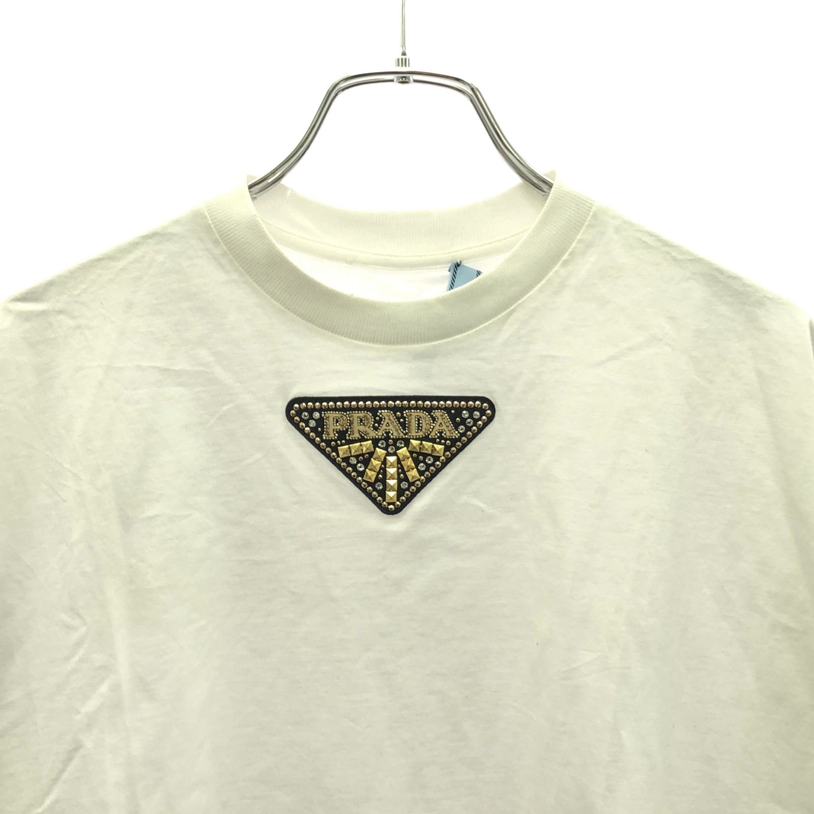 Prada Prada T-Shirt Cotton White Size ONE SIZE - 3 Thumbnail