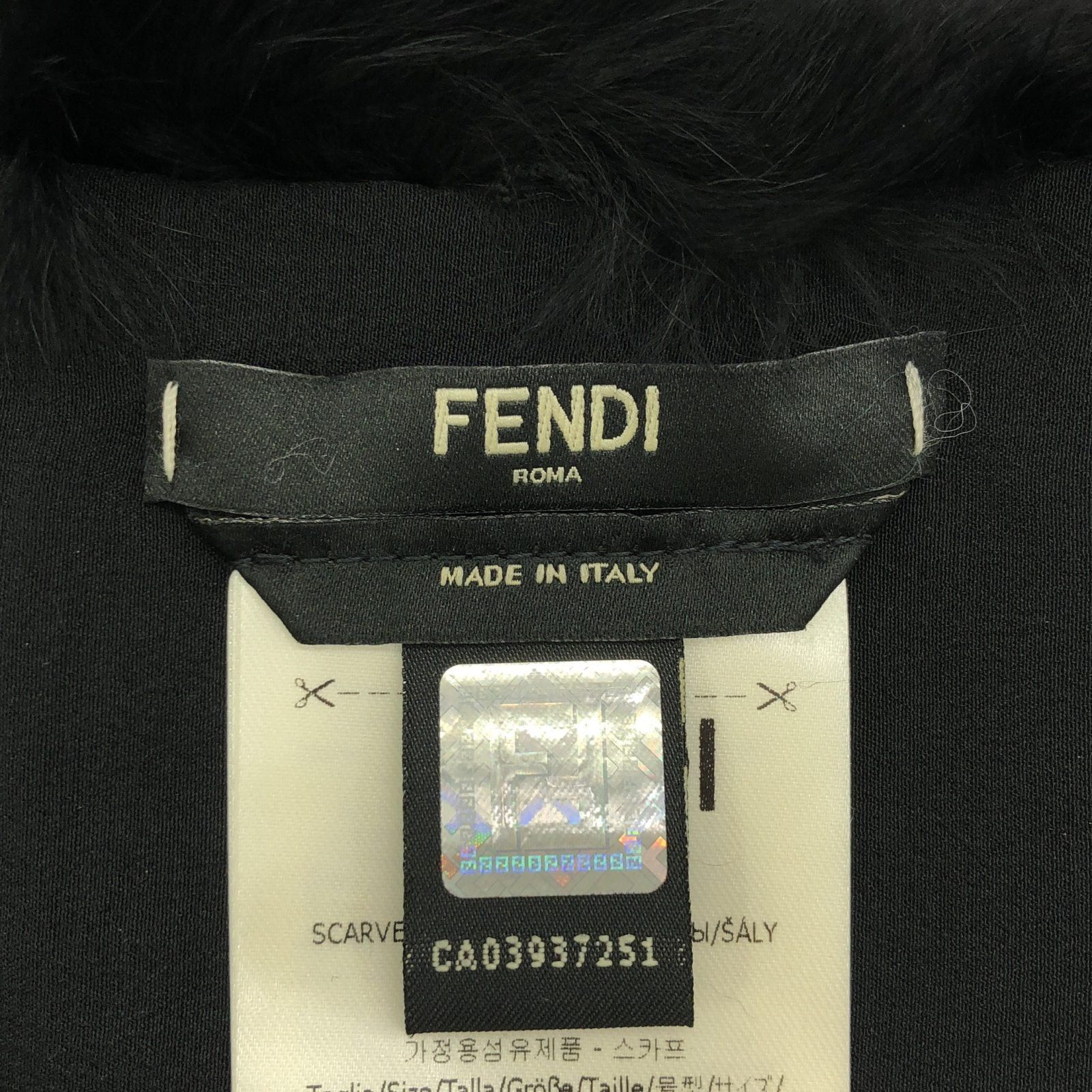 Fendi Fendi Scarf Others Black Size ONE SIZE - 4 Thumbnail