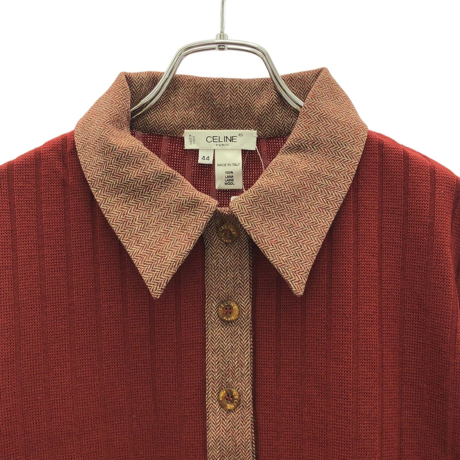 Celine Celine Knit Dress One Piece Wool Red Size ONE SIZE - 3 Thumbnail