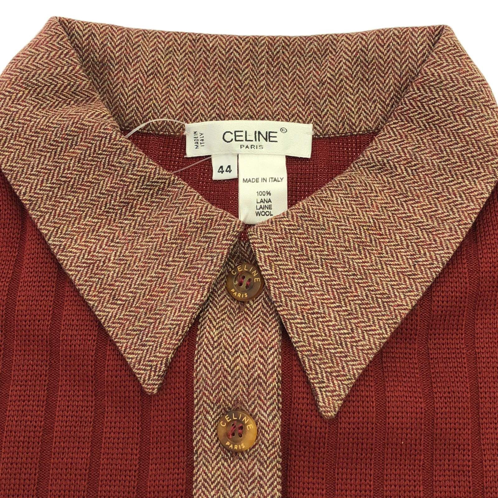 Celine Celine Knit Dress One Piece Wool Red Size ONE SIZE - 5 Thumbnail