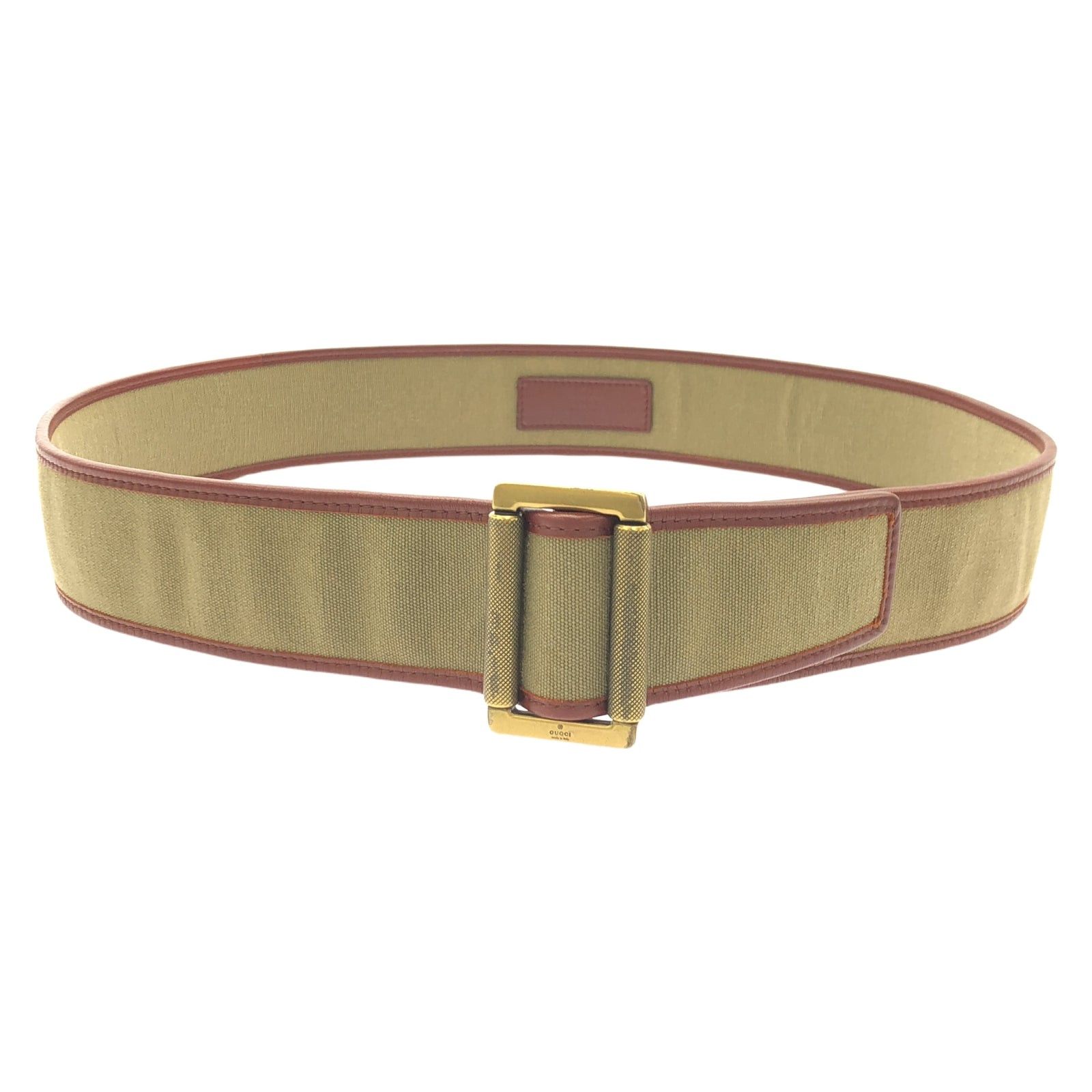Gucci Gucci Belt Others Khaki Green Size ONE SIZE - 2 Thumbnail