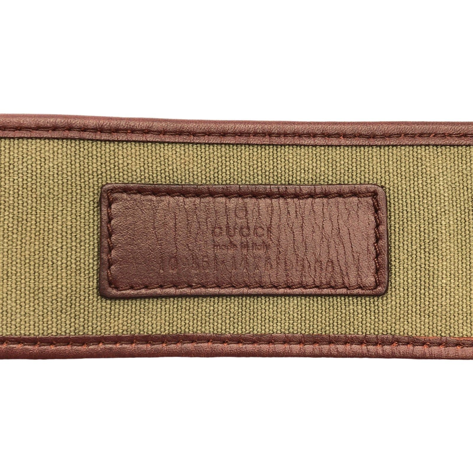 Gucci Gucci Belt Others Khaki Green Size ONE SIZE - 7 Thumbnail