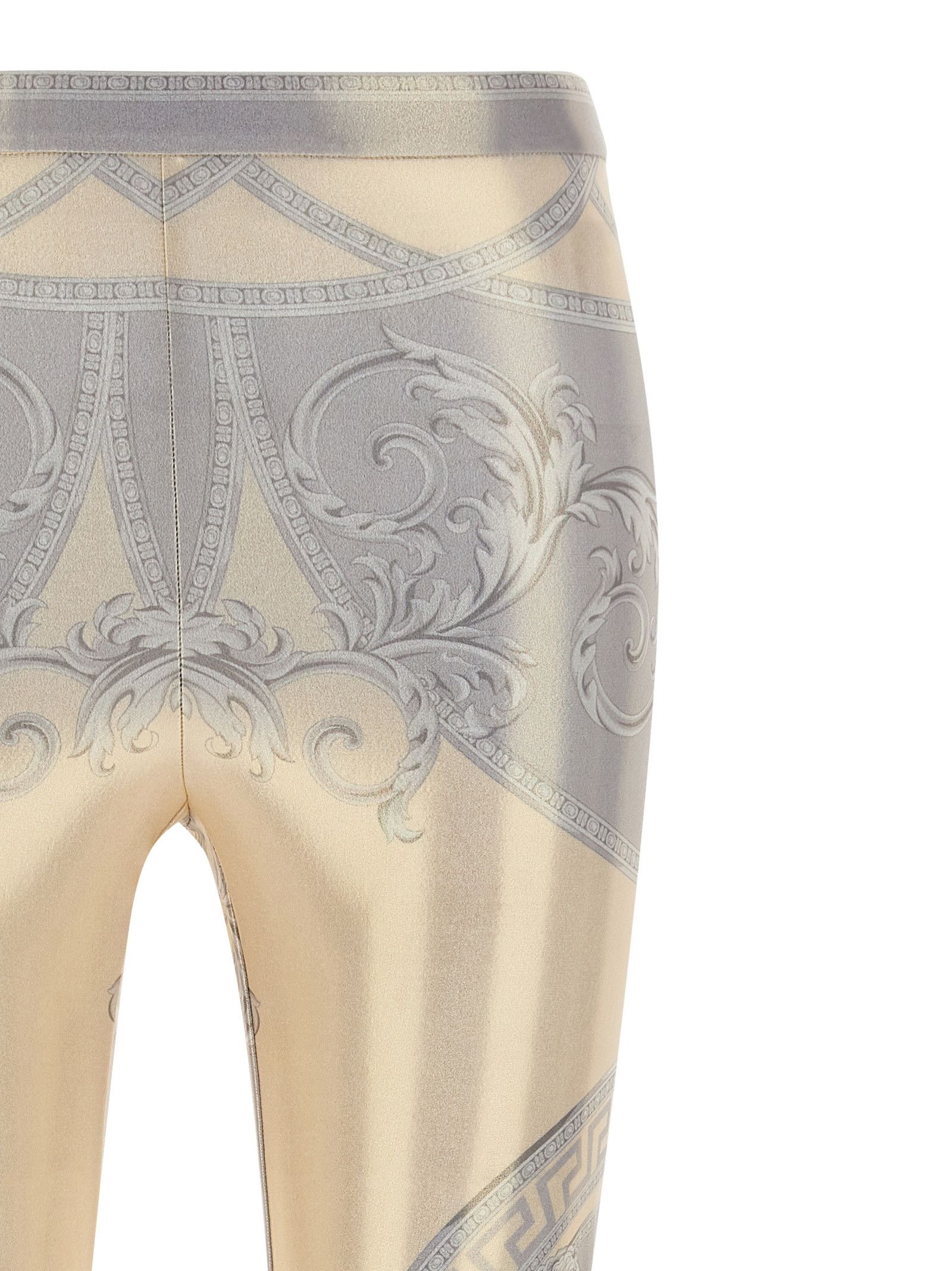 Versace 'La Coupe Des Dieux' Leggings Size 26" / US 2 / IT 38 - 3 Thumbnail