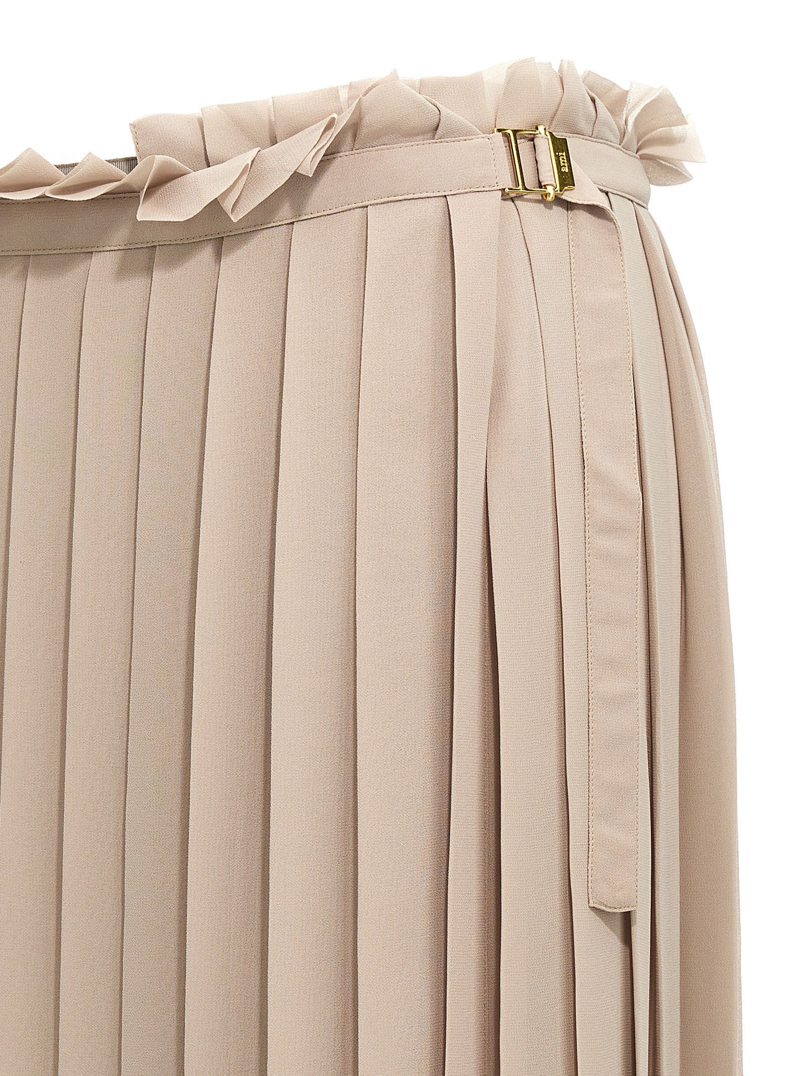 AMI 'Pleated' Skirt Size 27" / US 4 / IT 40 - 3 Thumbnail