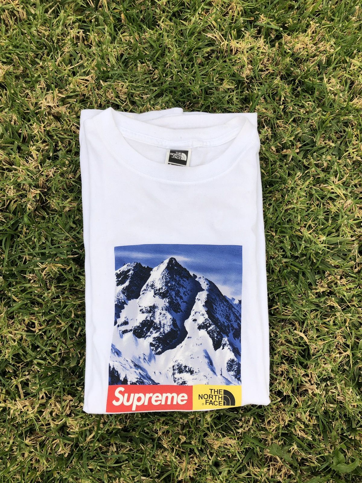 North Face Supreme Mountain T Shirt | Grailed