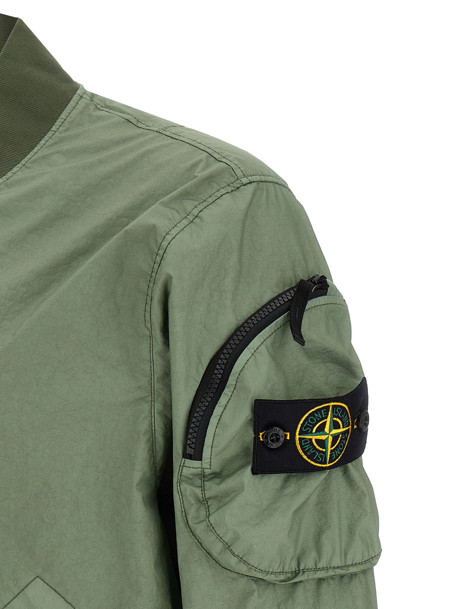 Stone Island 'Membrana 3L Tc' Bomber Jacket Size US XL / EU 56 / 4 - 4 Thumbnail