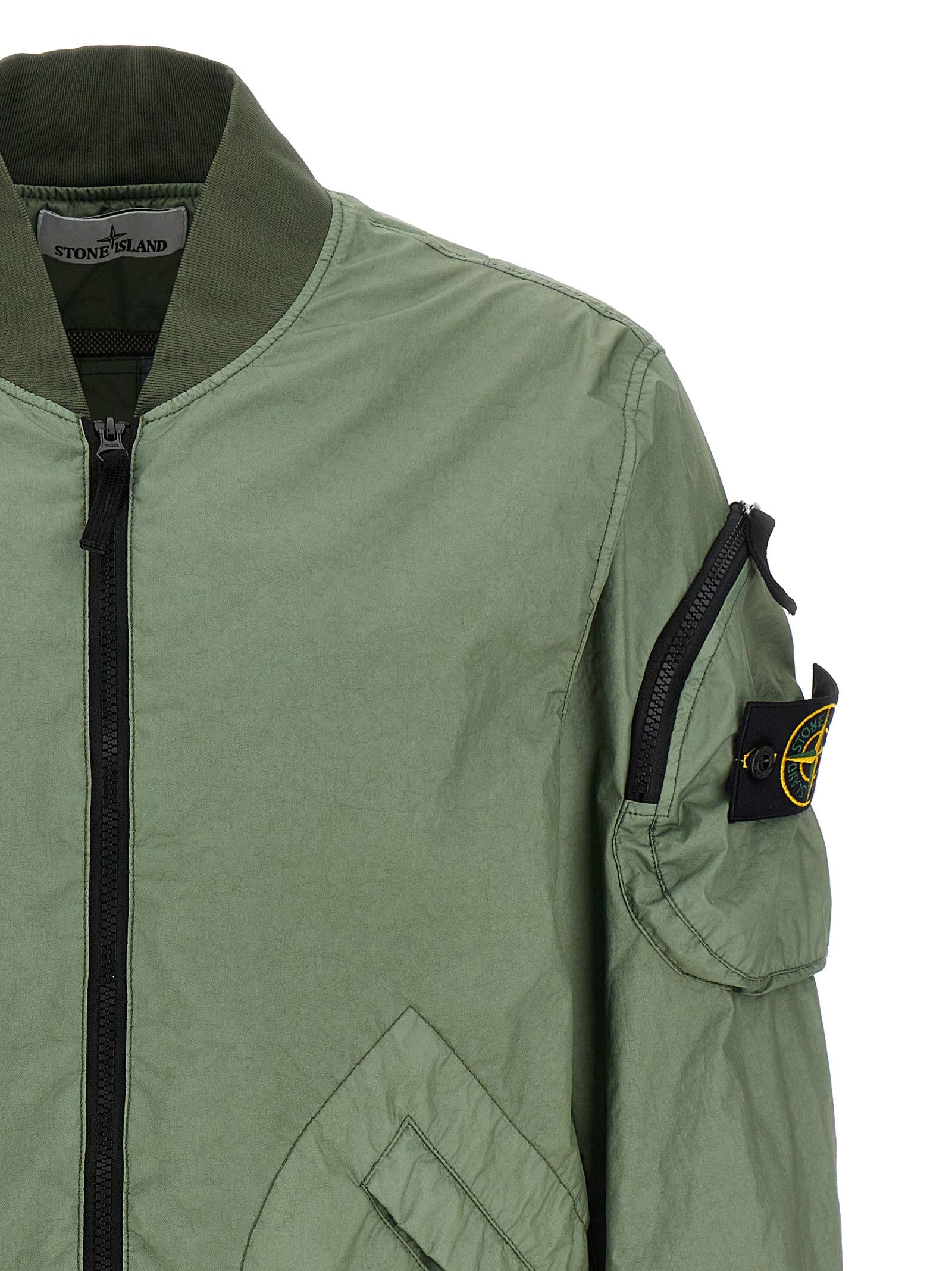 Stone Island 'Membrana 3L Tc' Bomber Jacket Size US XL / EU 56 / 4 - 3 Thumbnail