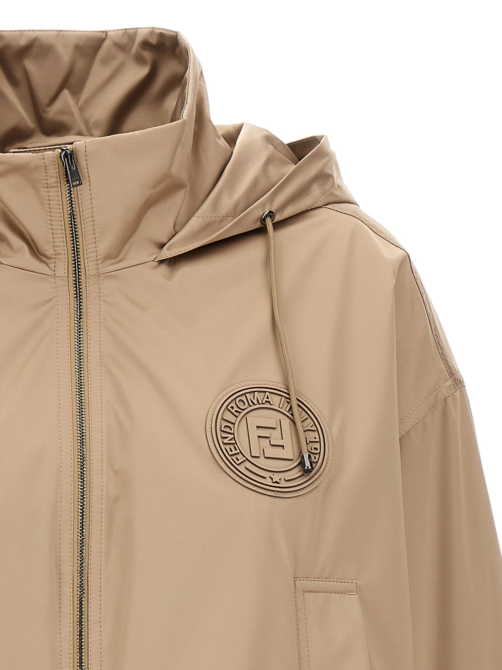 Fendi 'Fendi Stamp 1925' Anorak Size XS / US 0-2 / IT 36-38 - 3 Thumbnail