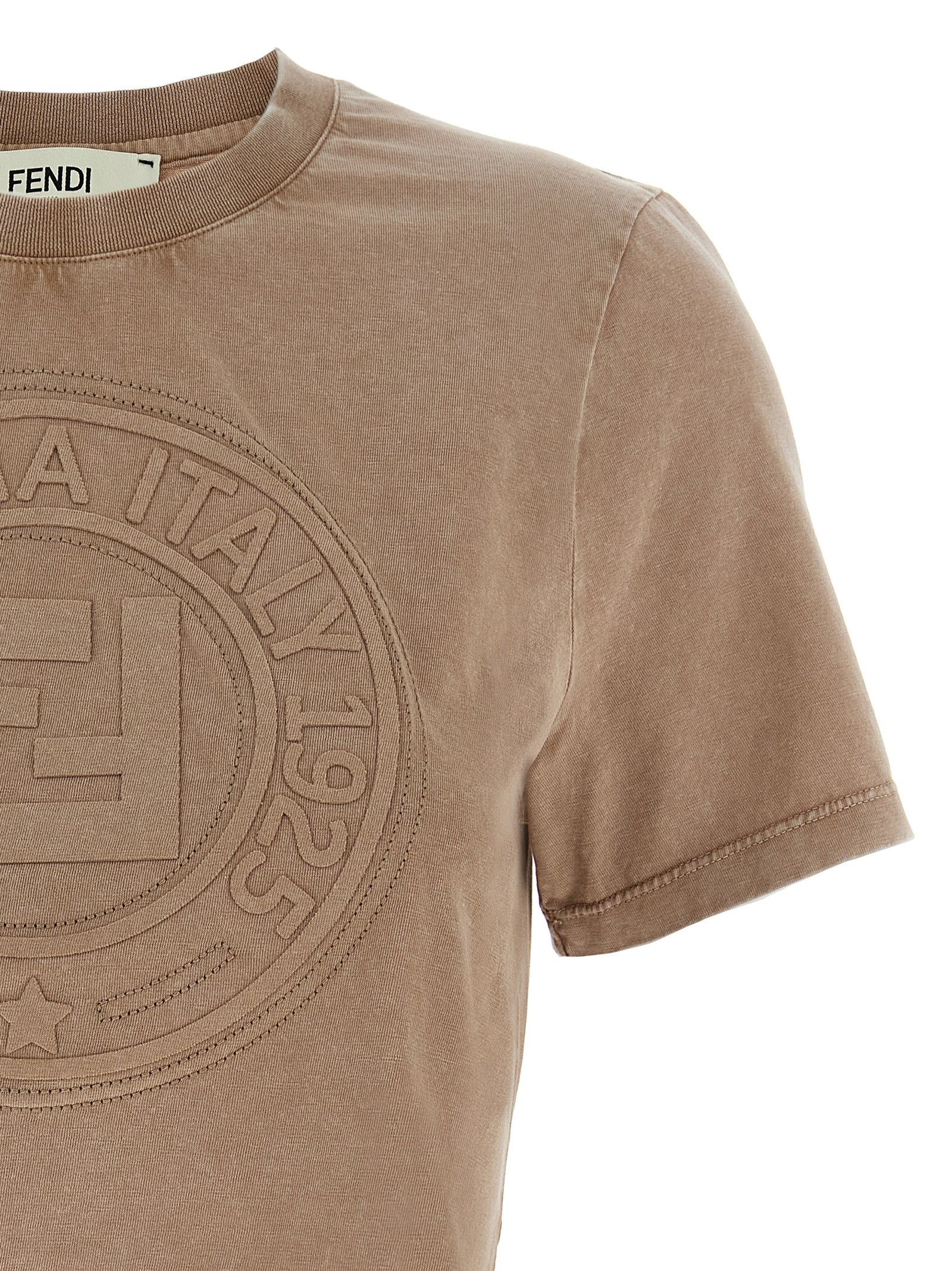 Fendi 3D 'Fendi Roma' T-Shirt Size M / US 6-8 / IT 42-44 - 3 Thumbnail