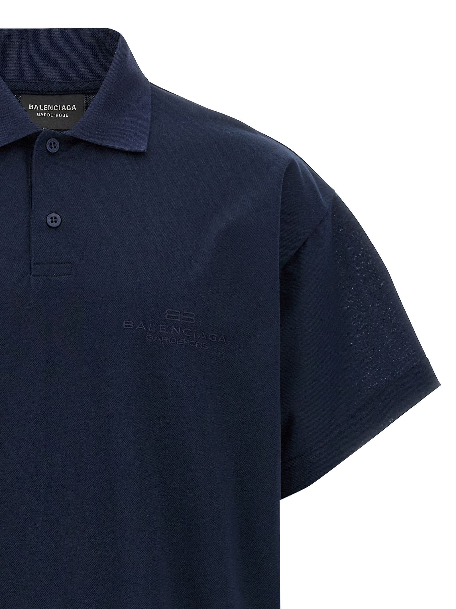 Balenciaga Embroidery Polo Shirt Size US XS / EU 42 / 0 - 3 Thumbnail