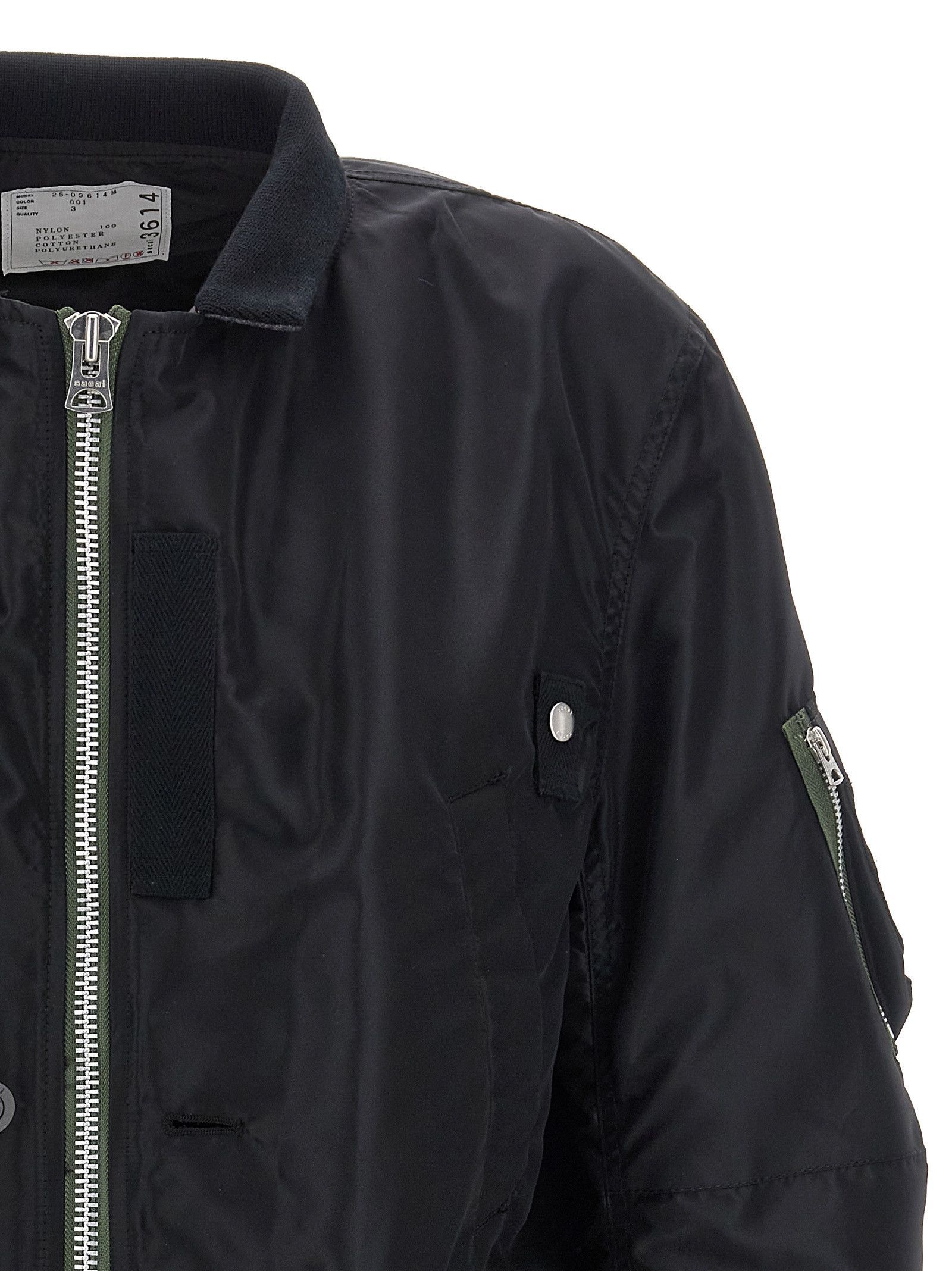 Sacai Nylon Bomber Jacket Size US M / EU 48-50 / 2 - 4 Thumbnail