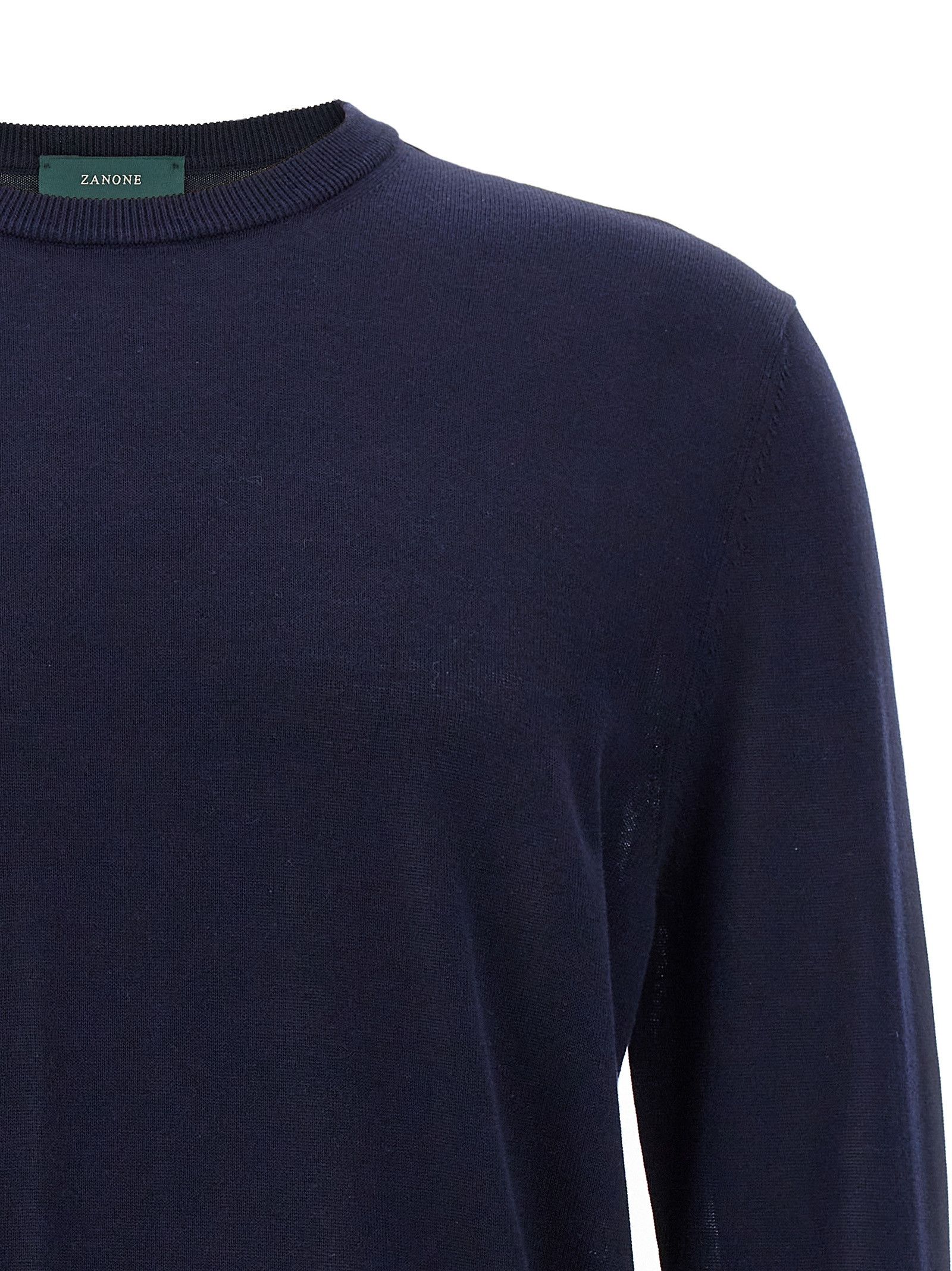 Zanone Cotton Sweater Size US L / EU 52-54 / 3 - 3 Thumbnail