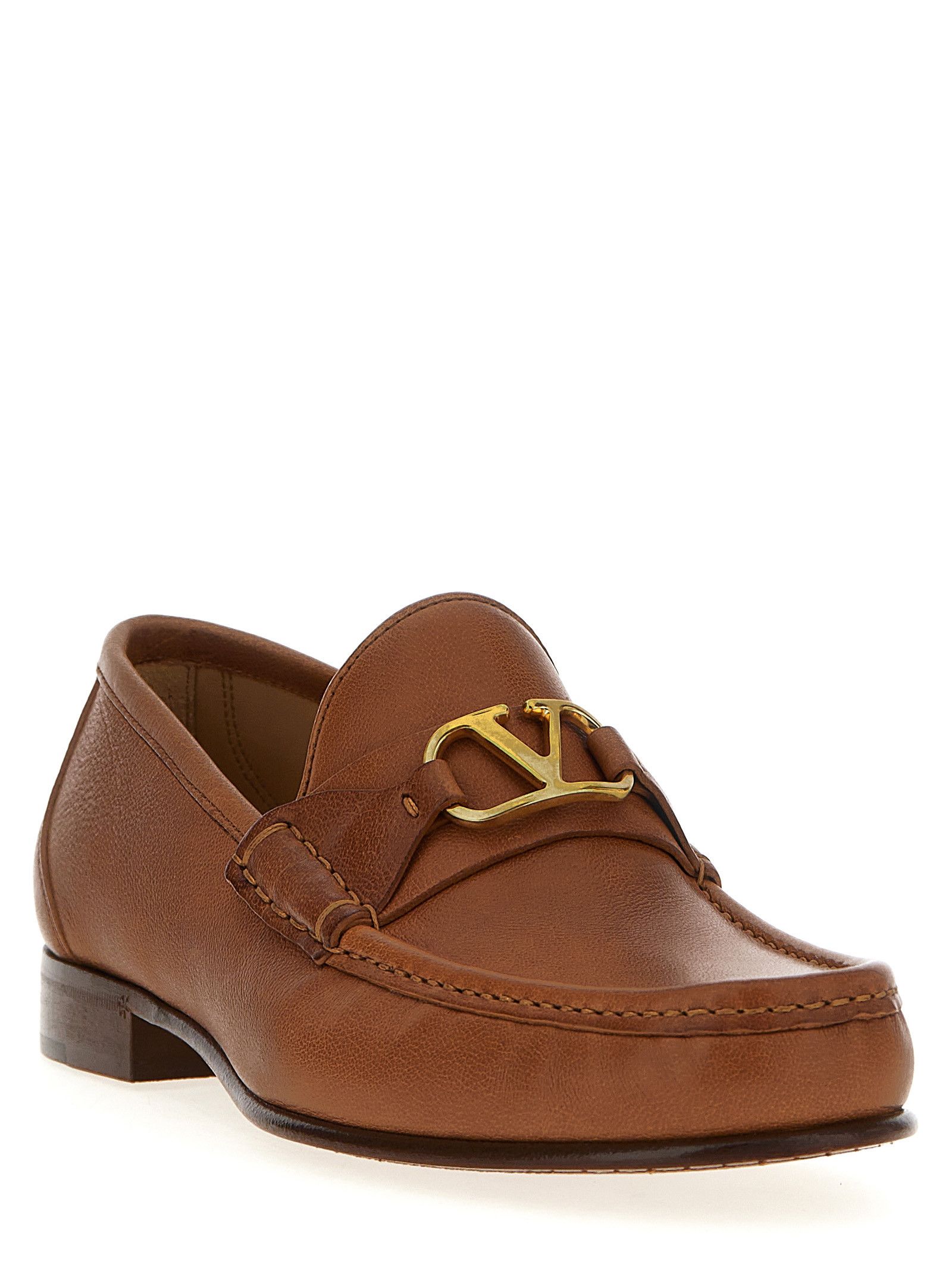 Valentino Valentino Garavani Vlogo Signature Loafers Size US 7 / EU 40 - 2 Thumbnail