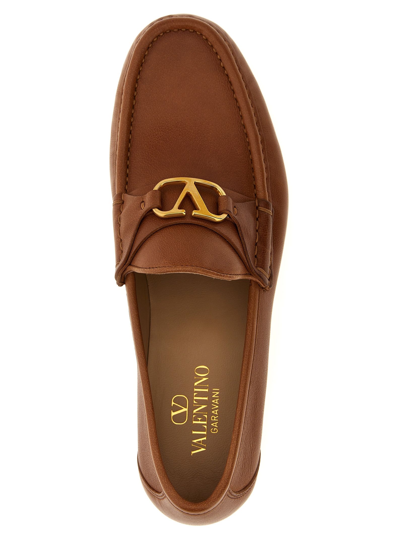 Valentino Valentino Garavani Vlogo Signature Loafers Size US 7 / EU 40 - 4 Thumbnail