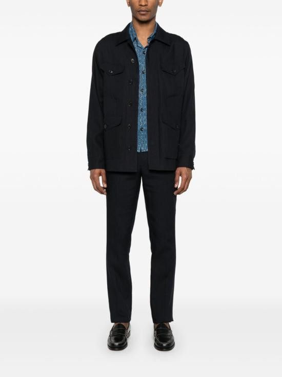 Paul Smith PAUL SMITH Men Jacket M1R849Y M0142749A Blue Size US XL / EU 56 / 4 - 2 Thumbnail