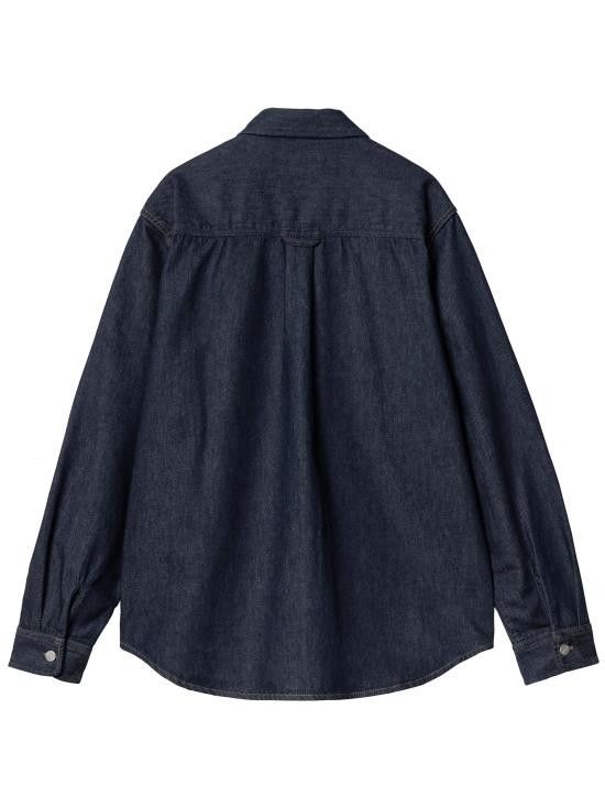 Carhartt Wip CARHARTT WIP Men Jacket I033346 0102 Blue Size US S / EU 44-46 / 1 - 2 Thumbnail