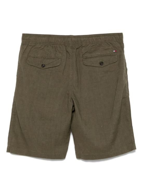 Tommy Hilfiger TOMMY HILFIGER Men Shorts MW0MW37804 RBN Green Size US 32 / EU 48 - 2 Thumbnail