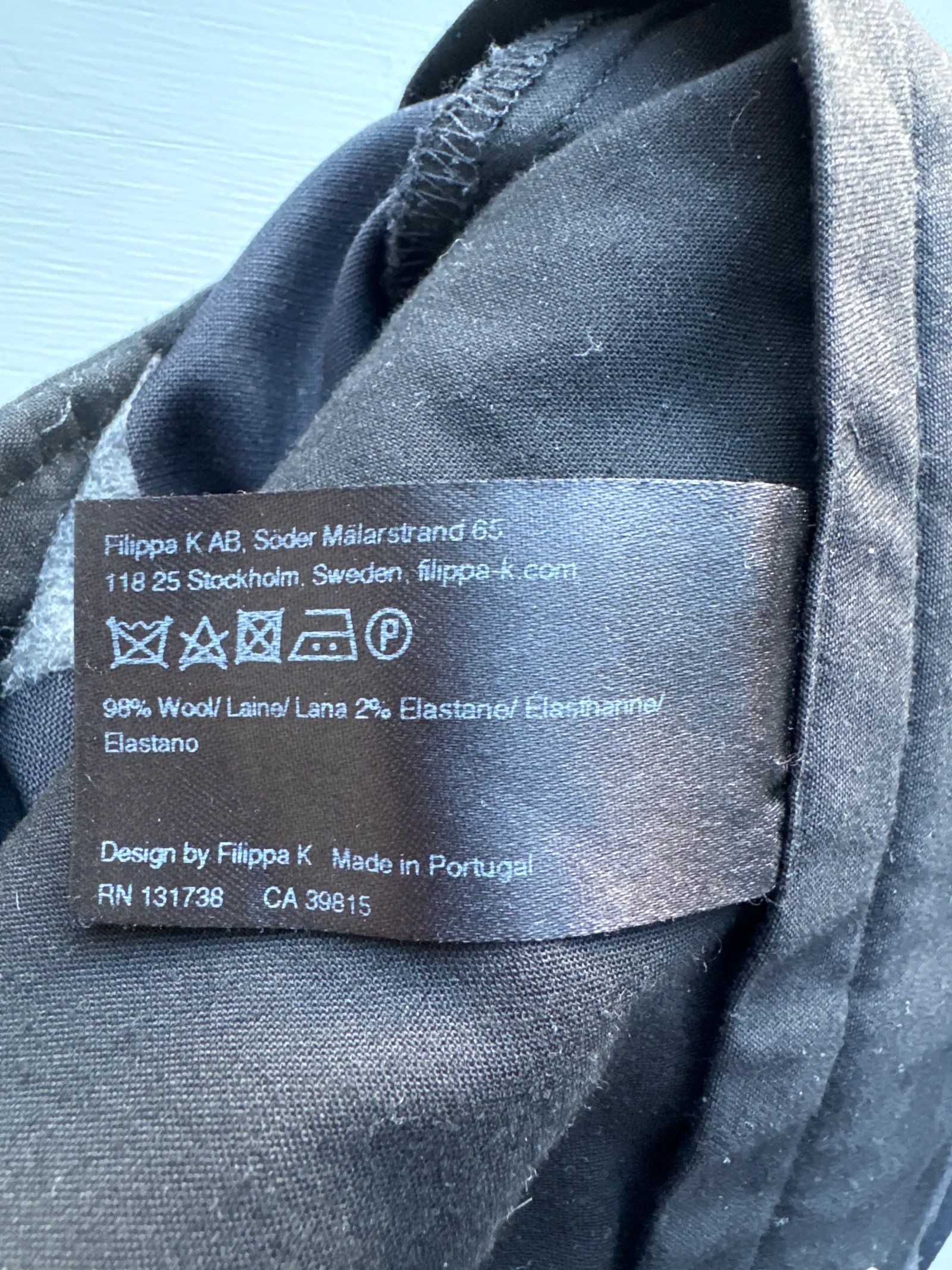 Filippa K Filippa K Luisa cropped cool Wool slacks Pants Size 28" / US 6 / IT 42 - 4 Thumbnail