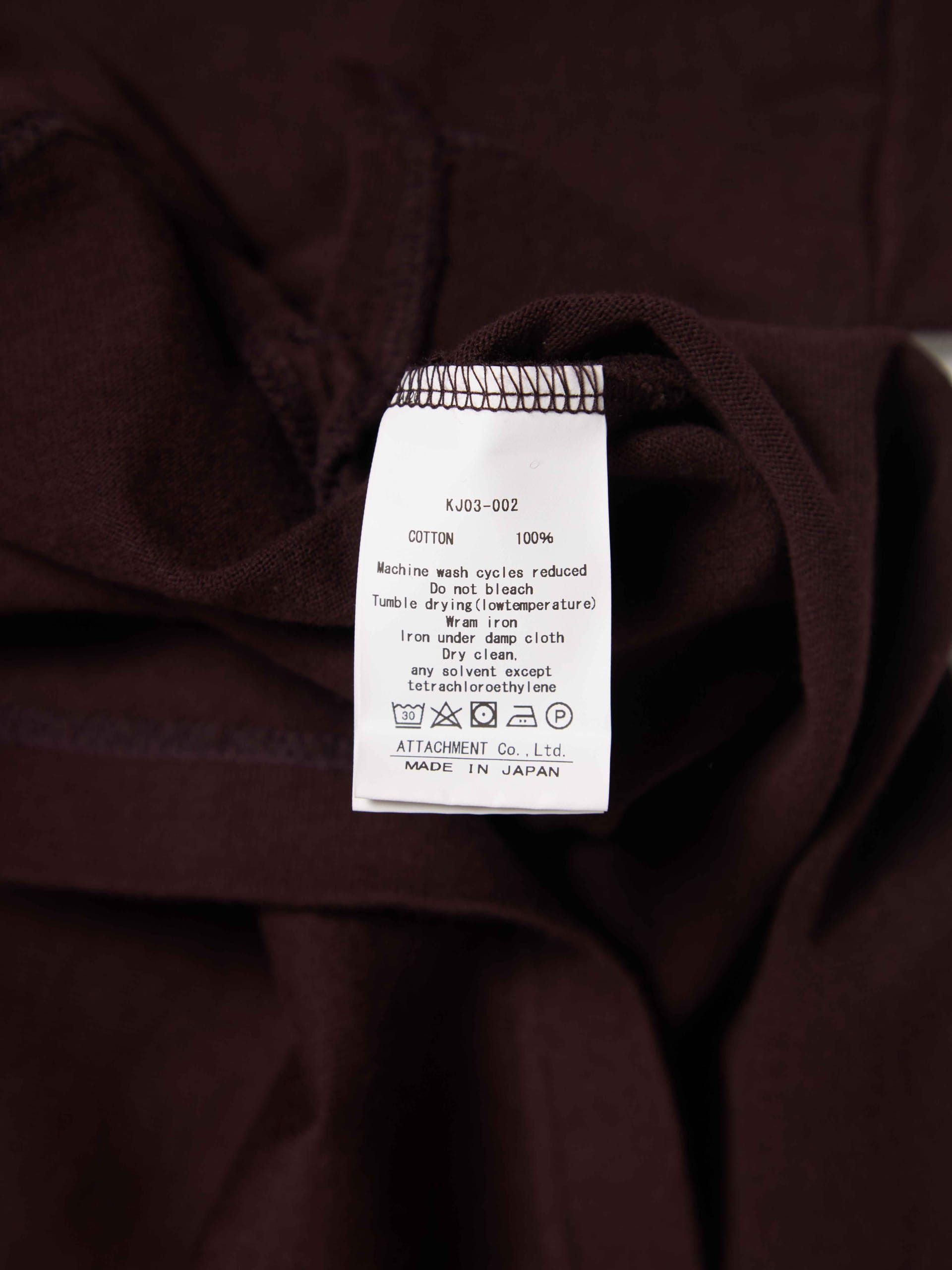 Attachment Burgundy Cotton Longsleeve Size US XL / EU 56 / 4 - 5 Thumbnail