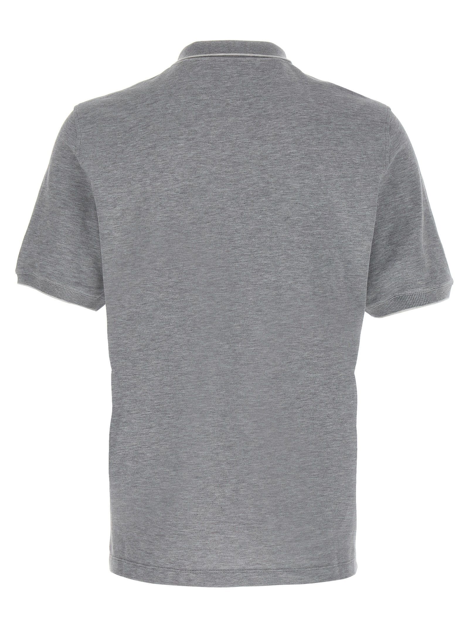 Brunello Cucinelli Logo Piqué Polo Shirt Size US L / EU 52-54 / 3 - 2 Thumbnail