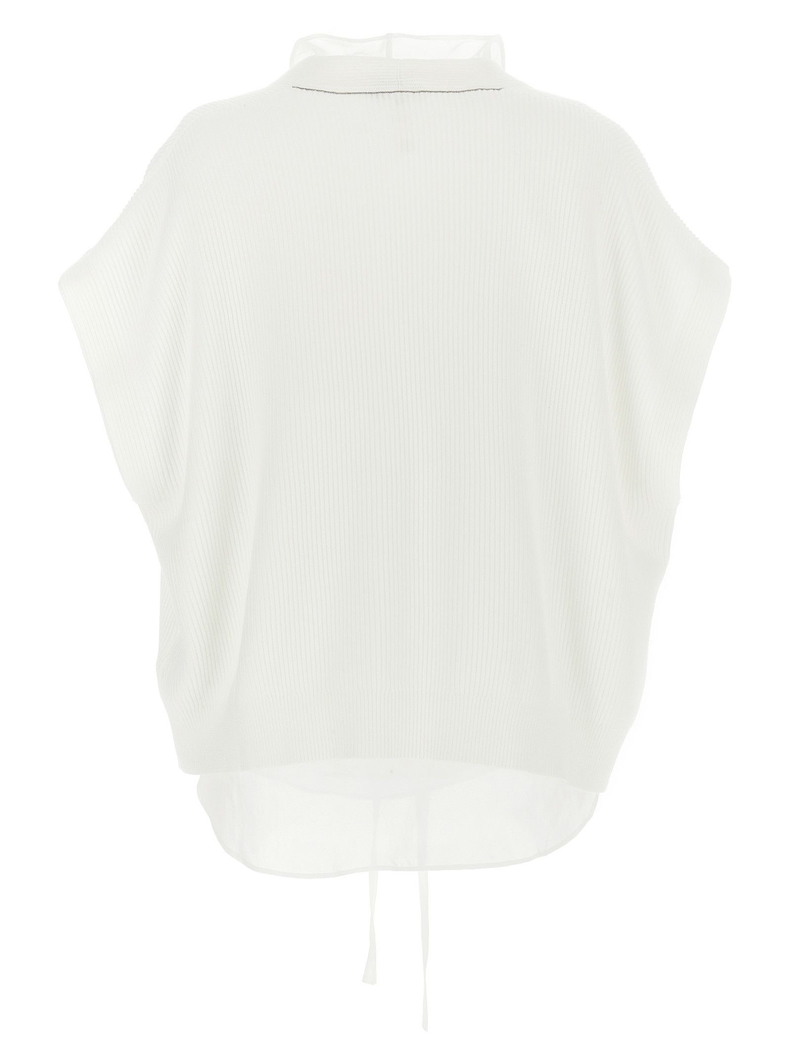 Brunello Cucinelli Layered Cardigan Size XS / US 0-2 / IT 36-38 - 2 Thumbnail